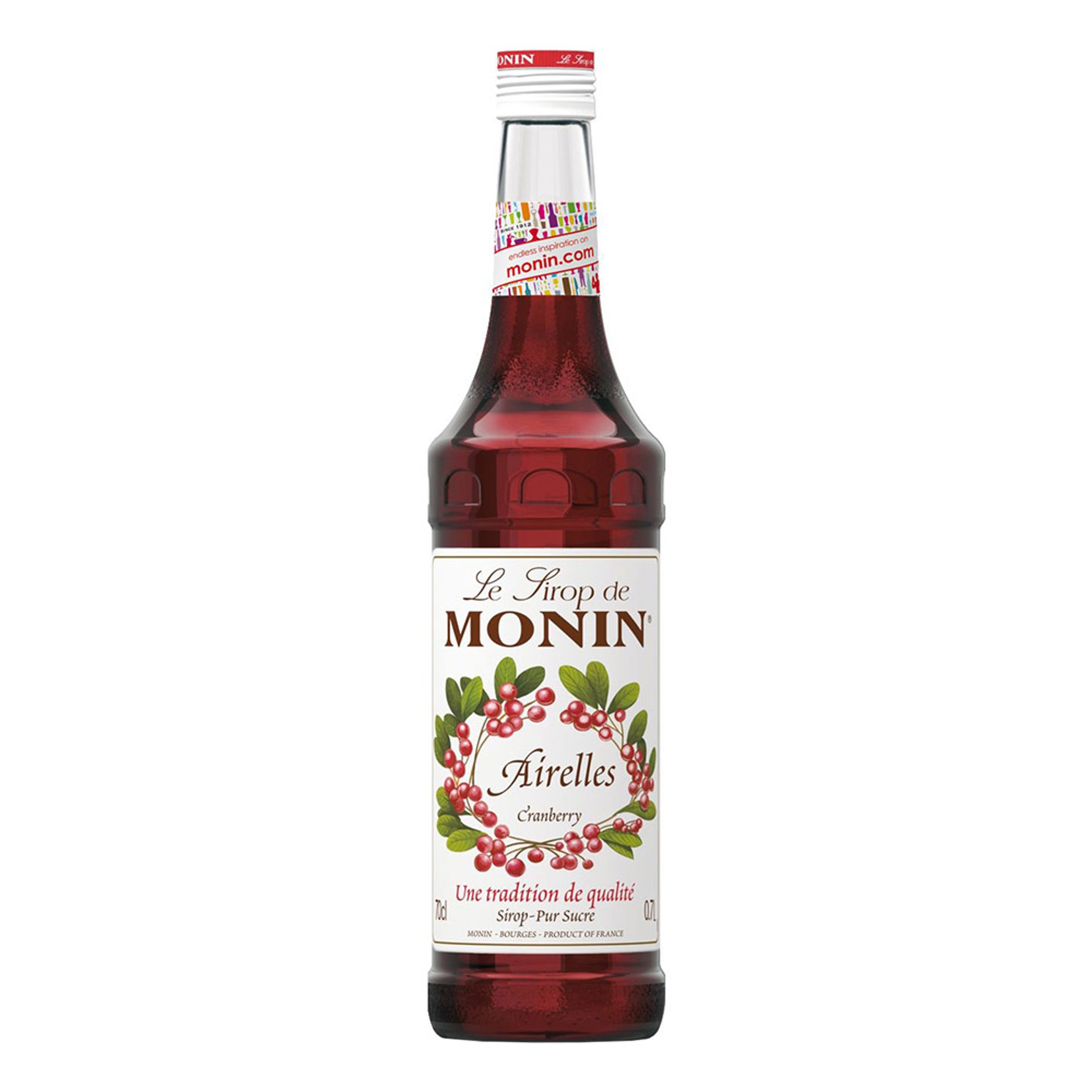 Läs mer om Monin Cranberry Syrup - 70 cl