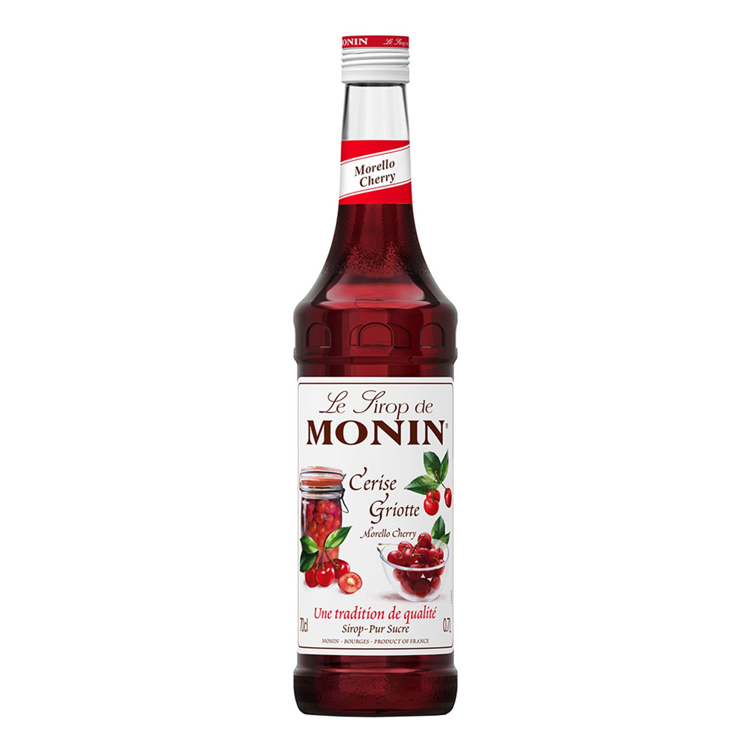 Läs mer om Monin Morello Cherry Syrup - 70 cl