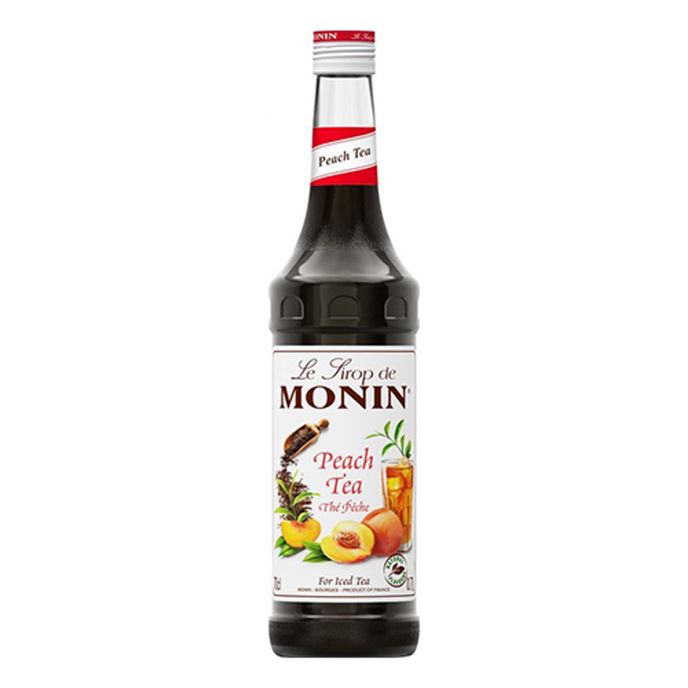 Läs mer om Monin Peach Tea Syrup - 70 cl