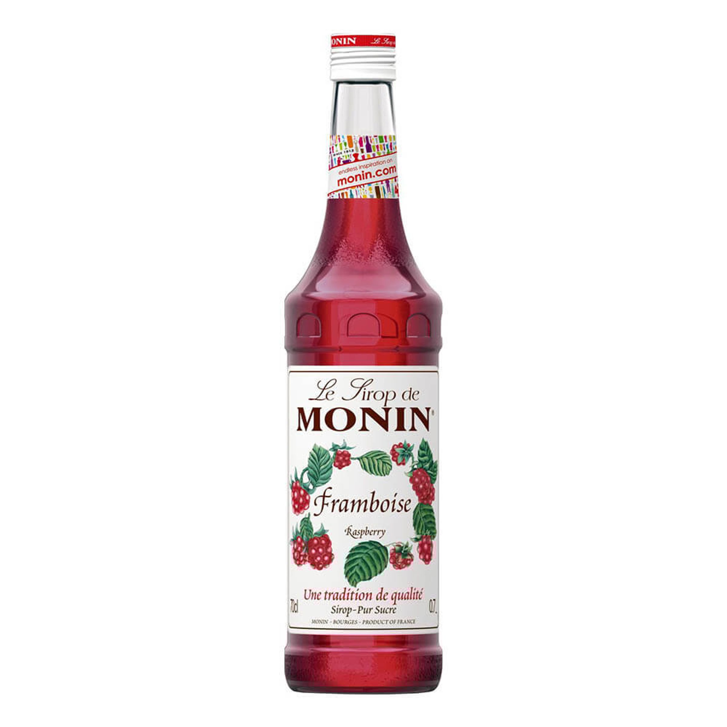 Läs mer om Monin Raspberry Syrup - 70 cl