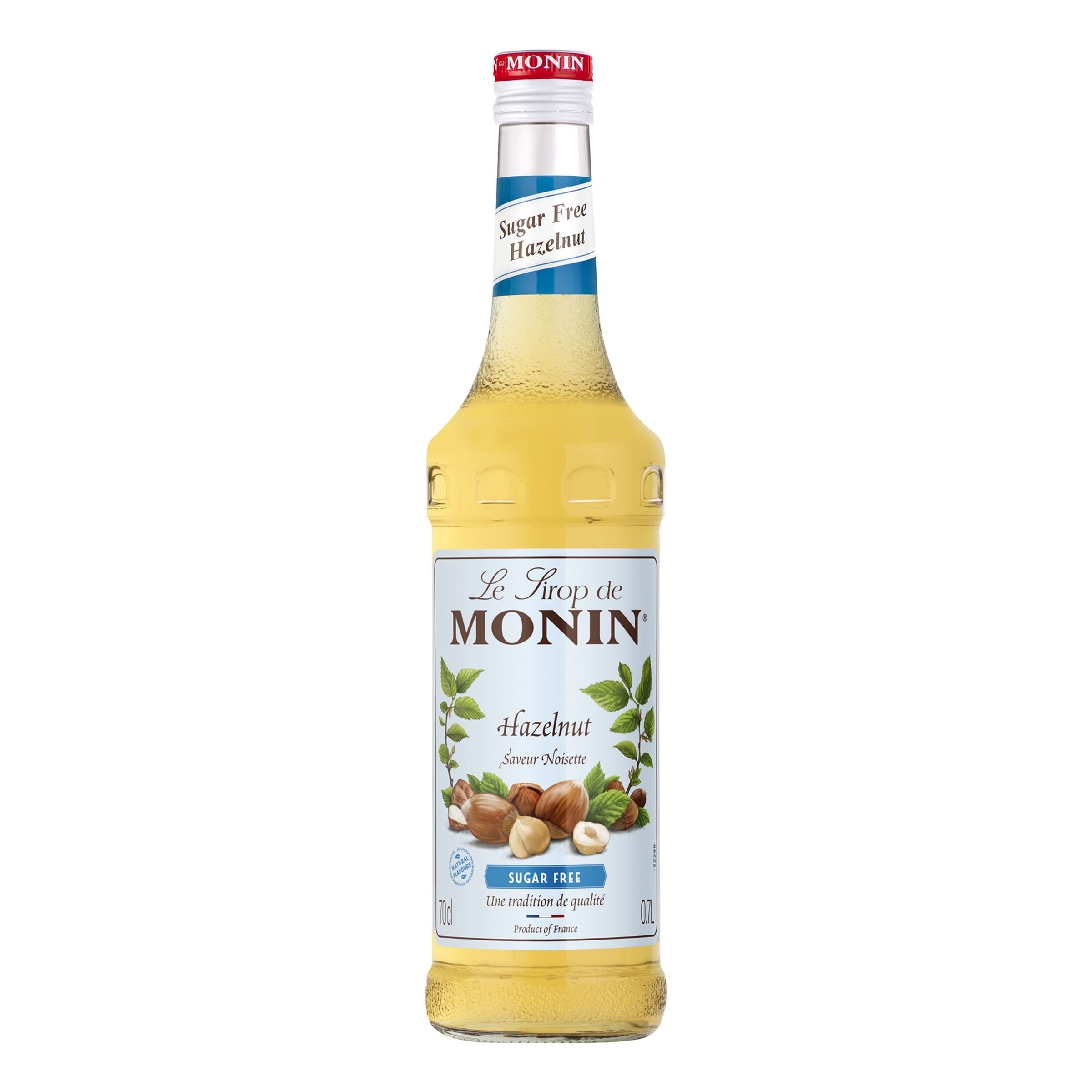 Monin Sockerfri Hazelnut Syrup - 70 cl