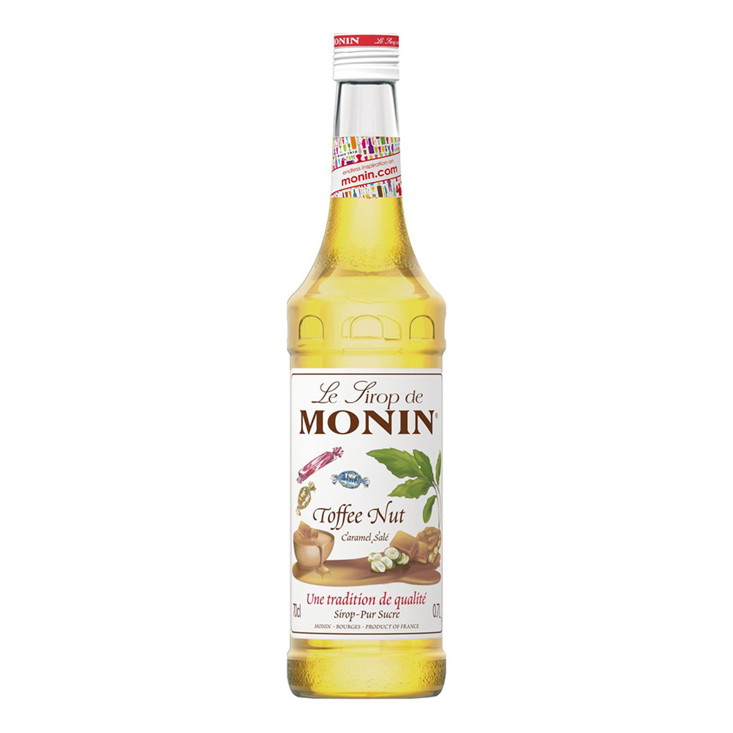 Läs mer om Monin Toffee Nut Syrup - 70 cl