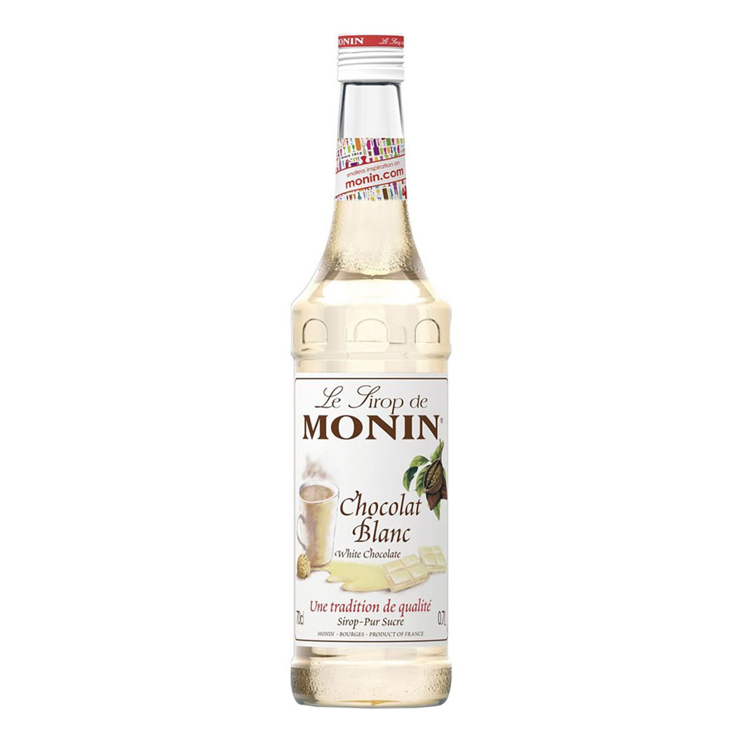 Monin White Chocolate Syrup - 70 cl