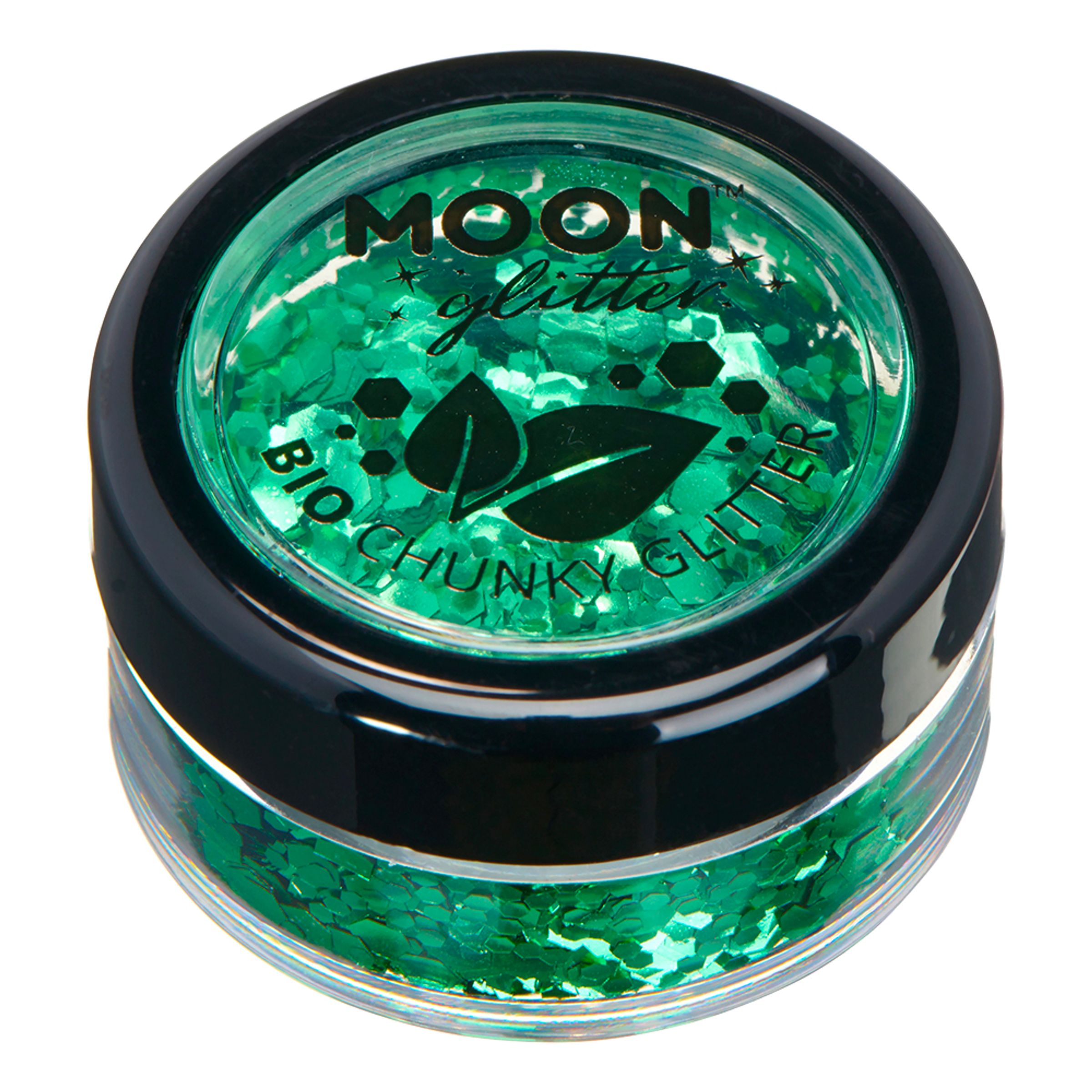 Moon Creations Bio Chunky Glitter - Grön