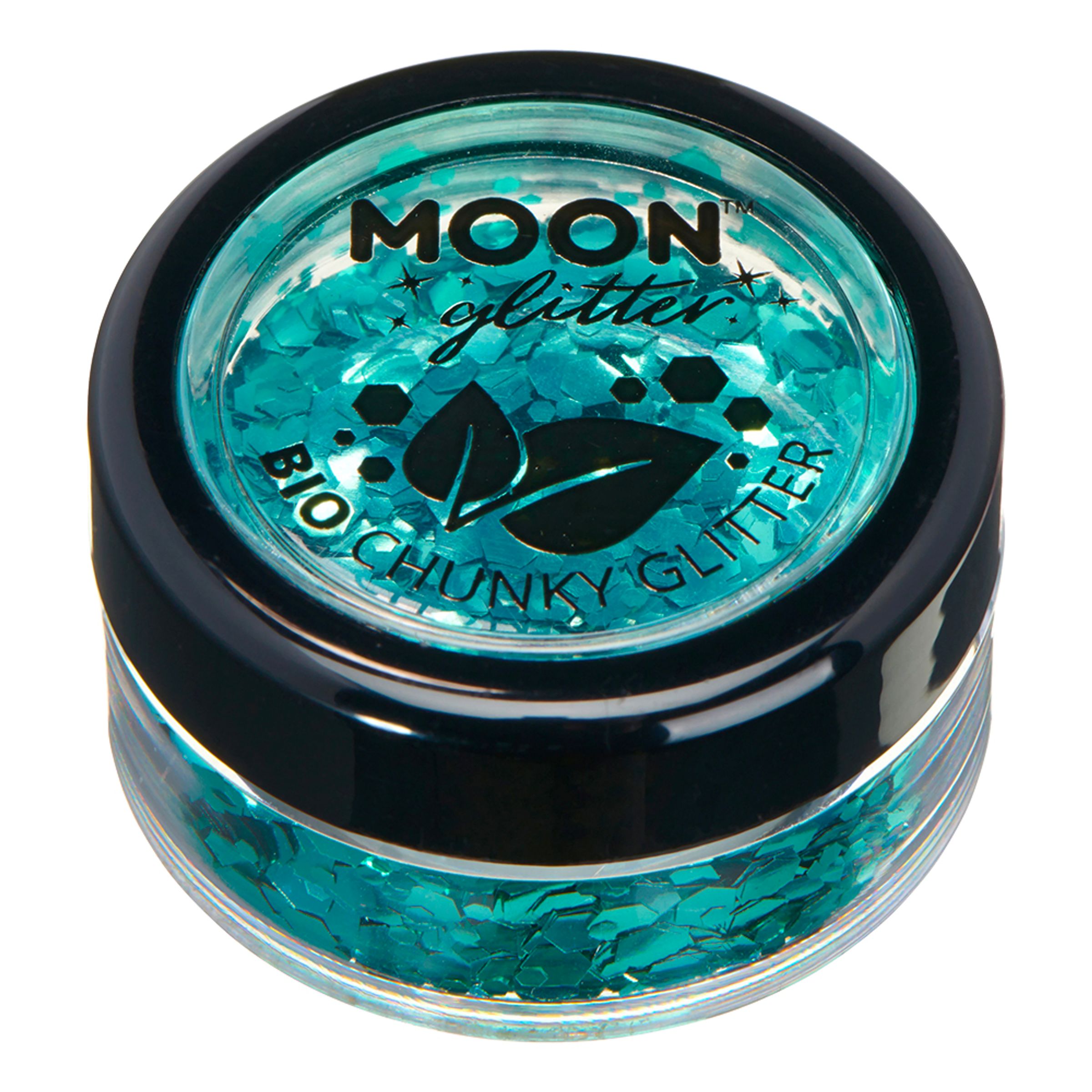 Moon Creations Bio Chunky Glitter - Turkos