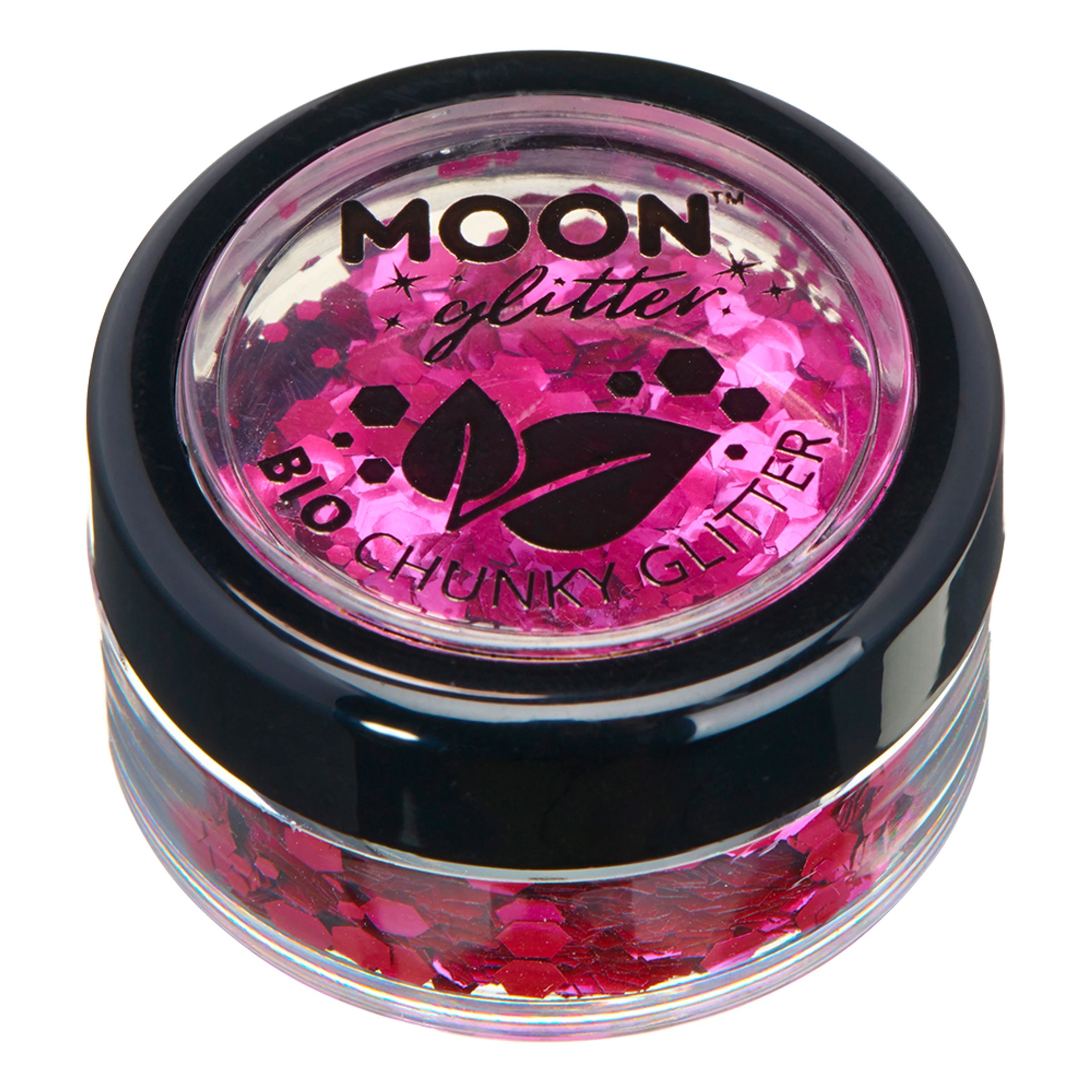 Läs mer om Moon Creations Bio Chunky Glitter - Rose