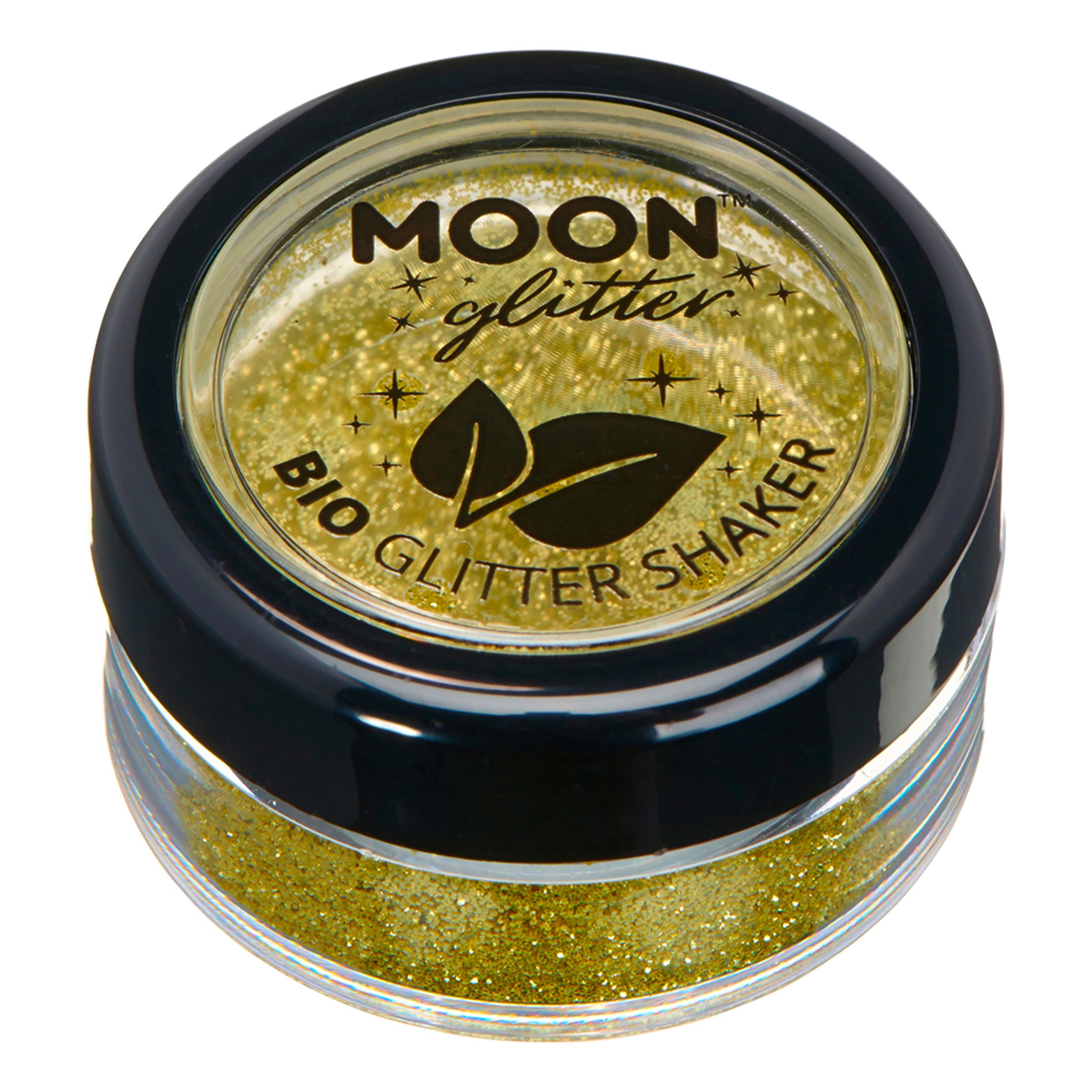 Moon Creations Bio Glitter Shakers - Guld | Hem - Teman - Festteman - Blacklightfest | Pryloteket