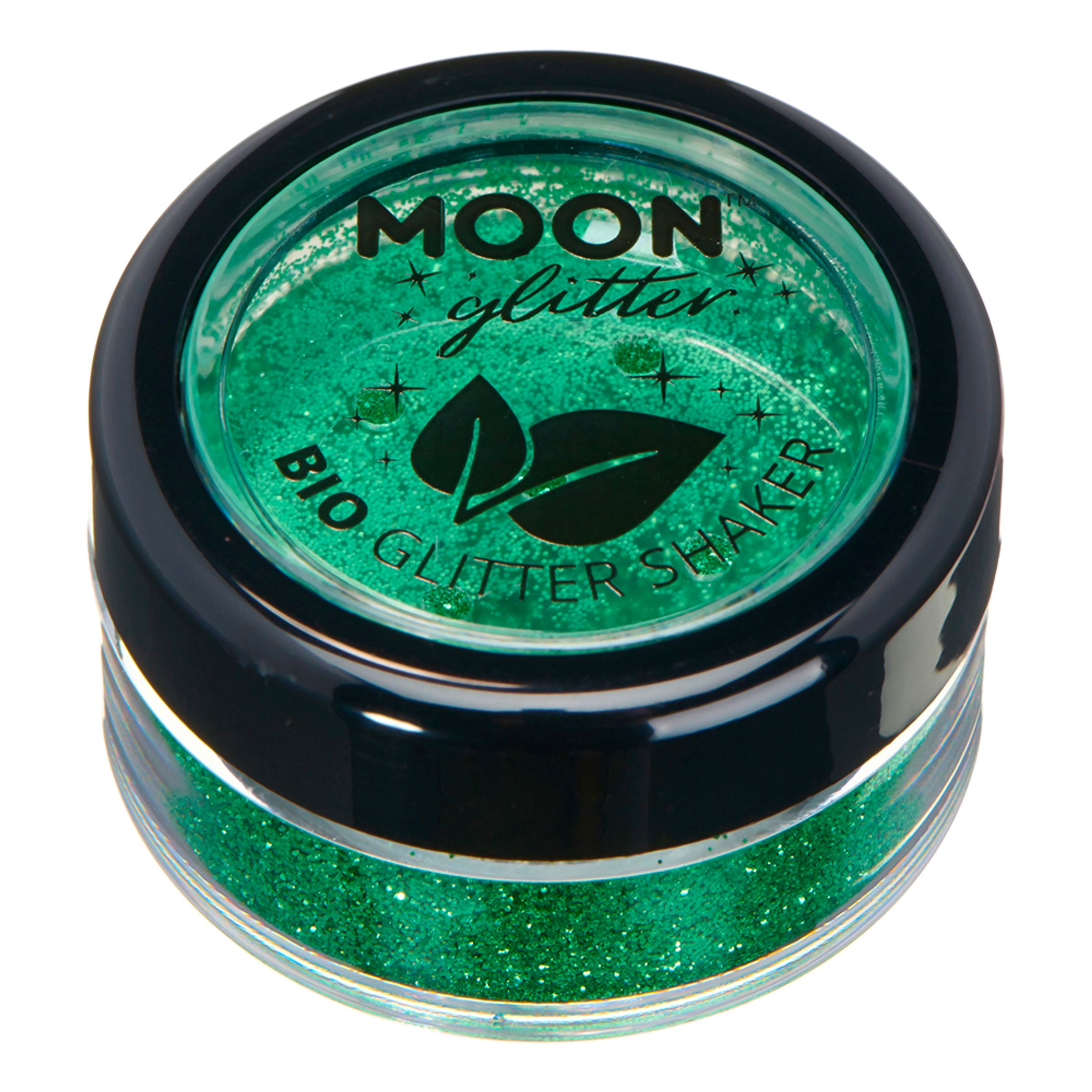 Moon Creations Bio Glitter Shakers - Grön | Hem - Teman - Festteman - Blacklightfest | Pryloteket