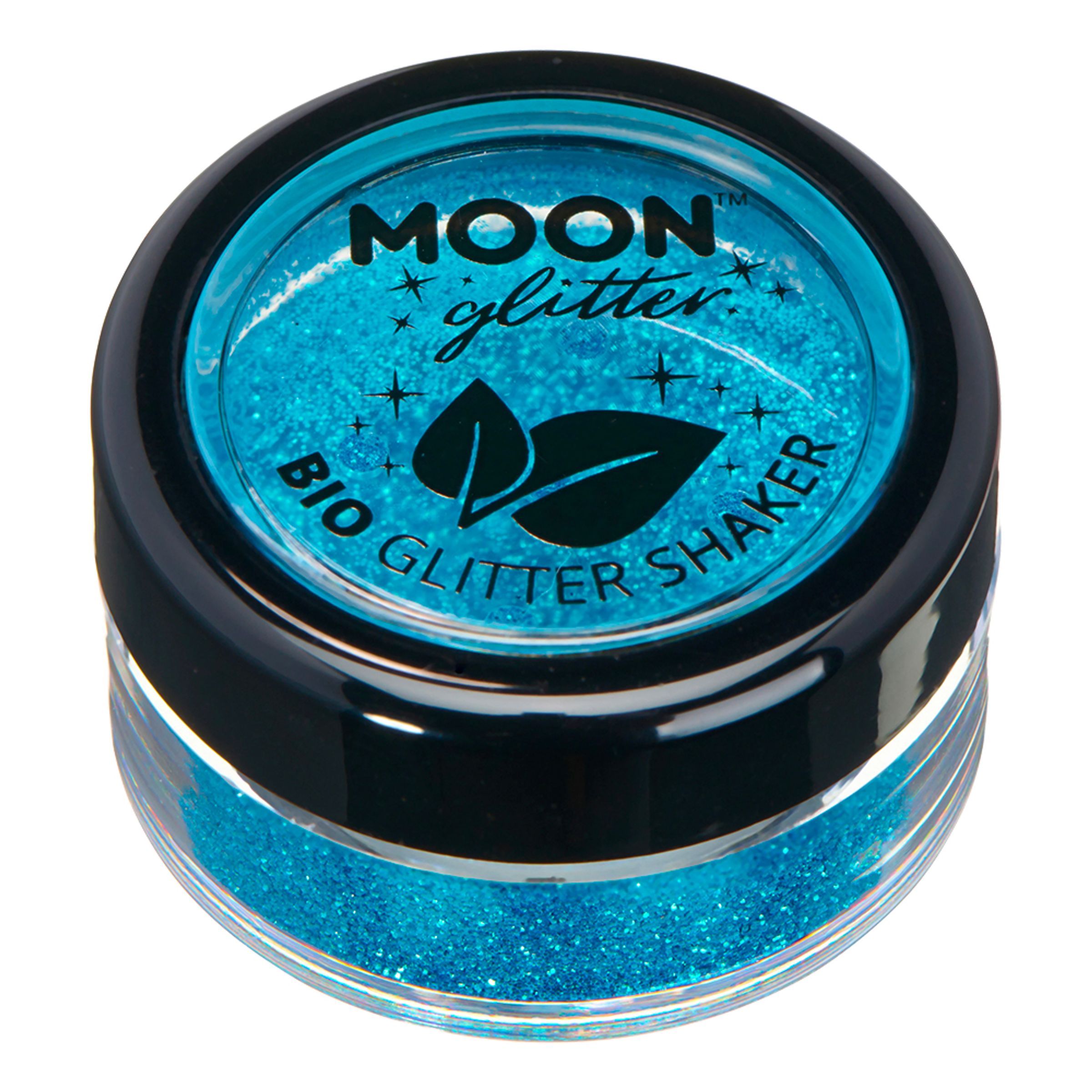 Moon Creations Bio Glitter Shakers - Blå | Hem - Teman - Festteman - Blacklightfest | Pryloteket