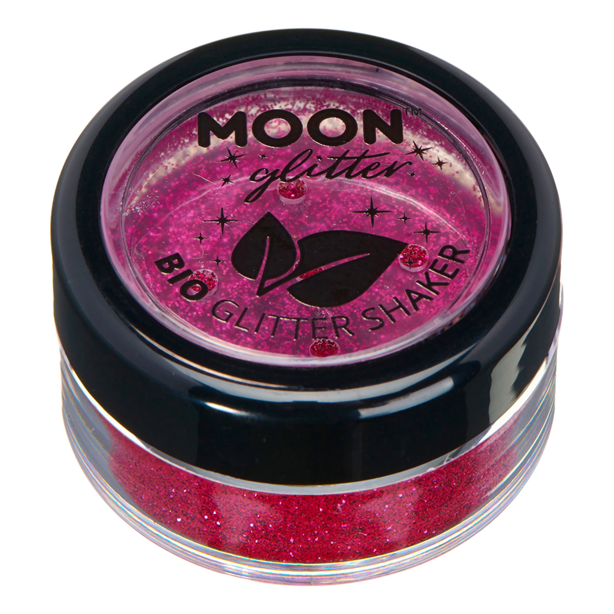Moon Creations Bio Glitter Shakers - Dark Rose | Hem - Teman - Festteman - Blacklightfest | Pryloteket