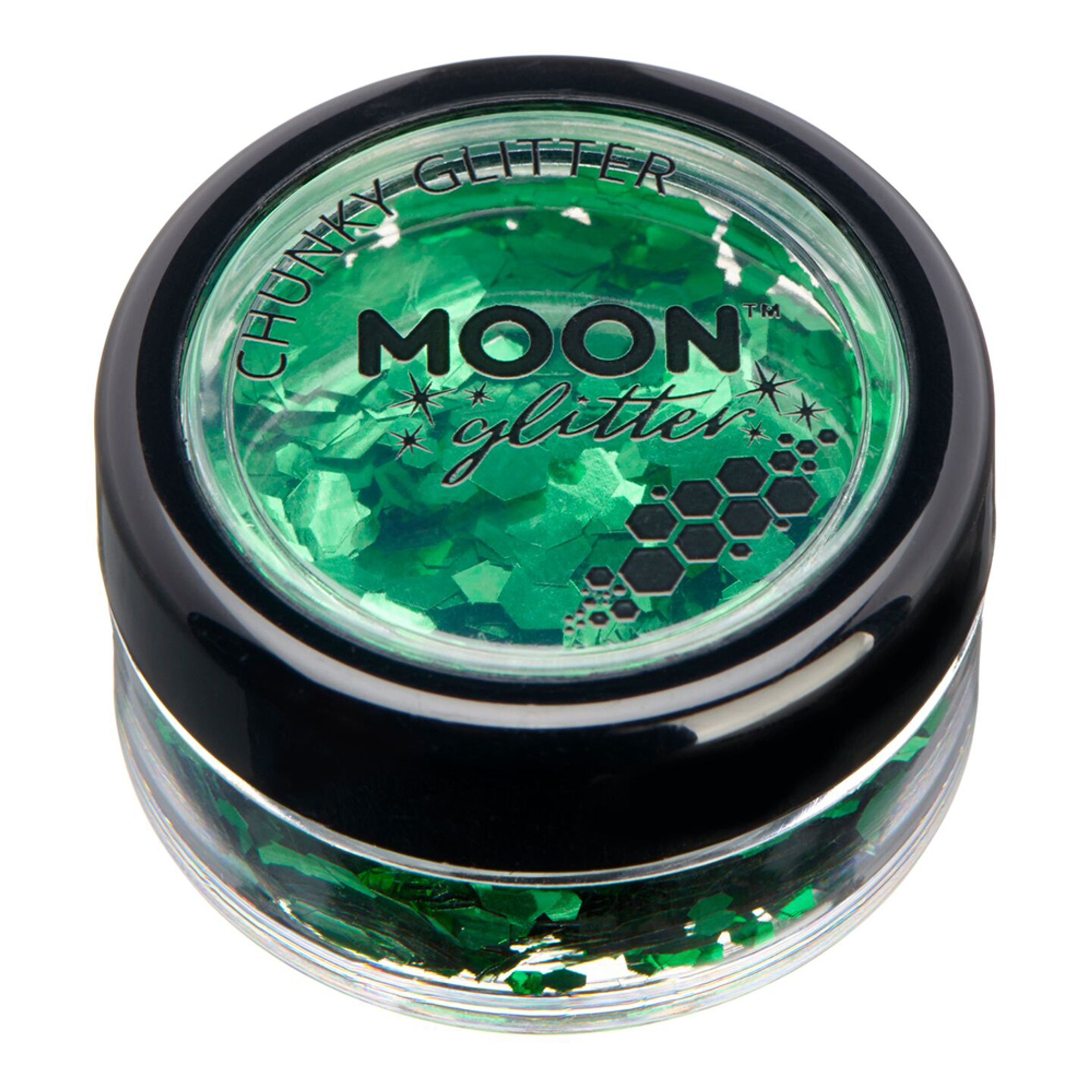 Moon Creations Chunky Glitter - Grön