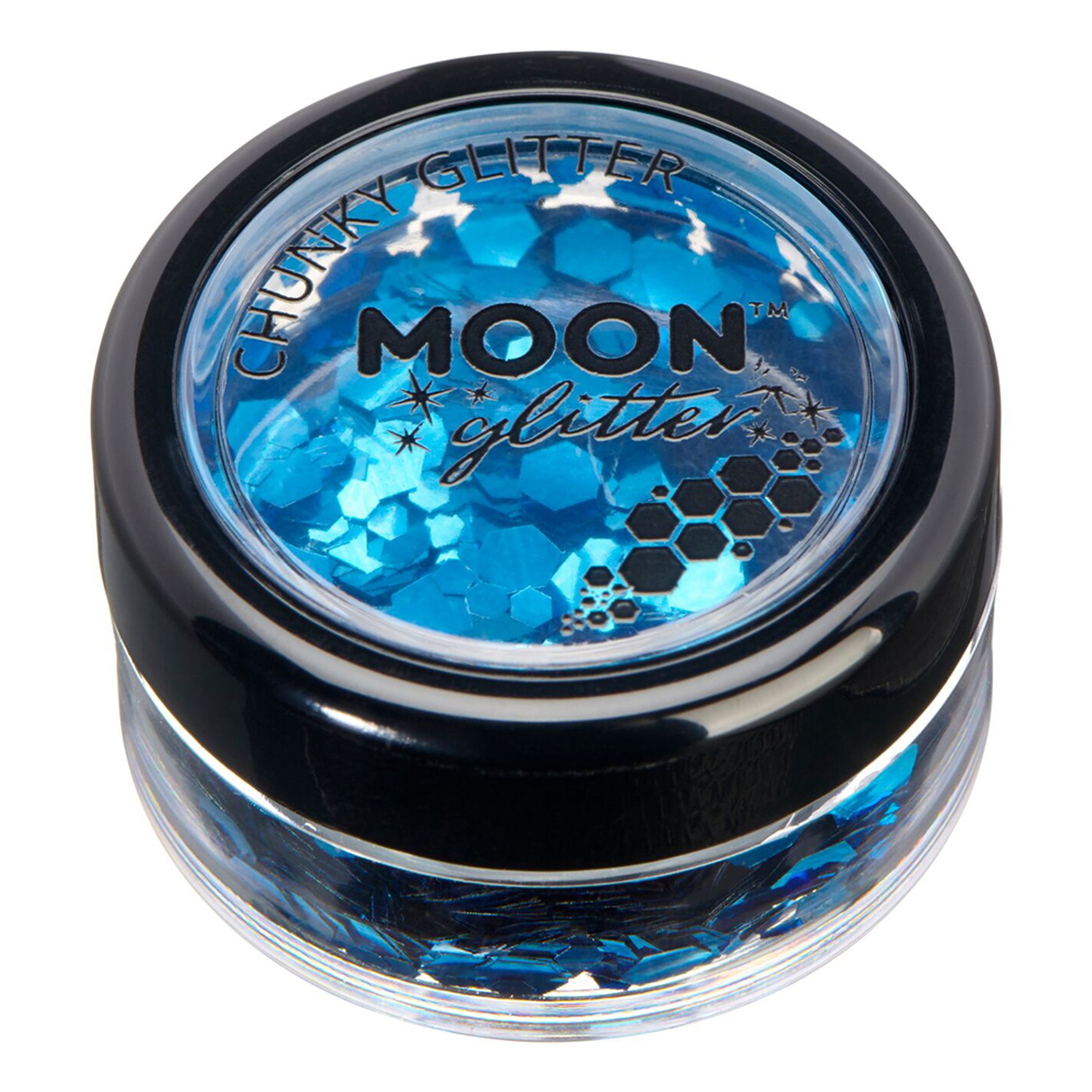 Moon Creations Chunky Glitter - Blå