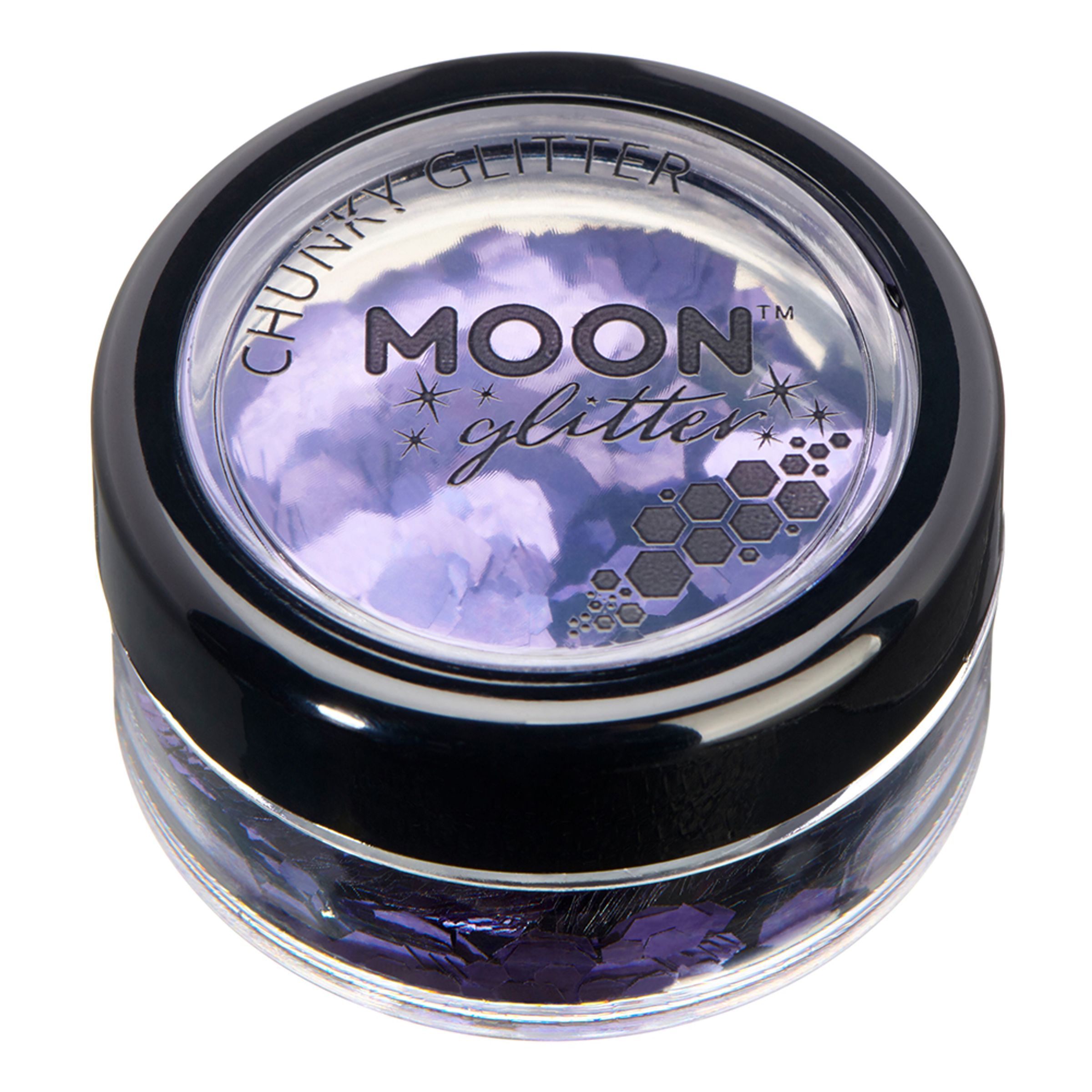 Läs mer om Moon Creations Chunky Glitter - Lavendel
