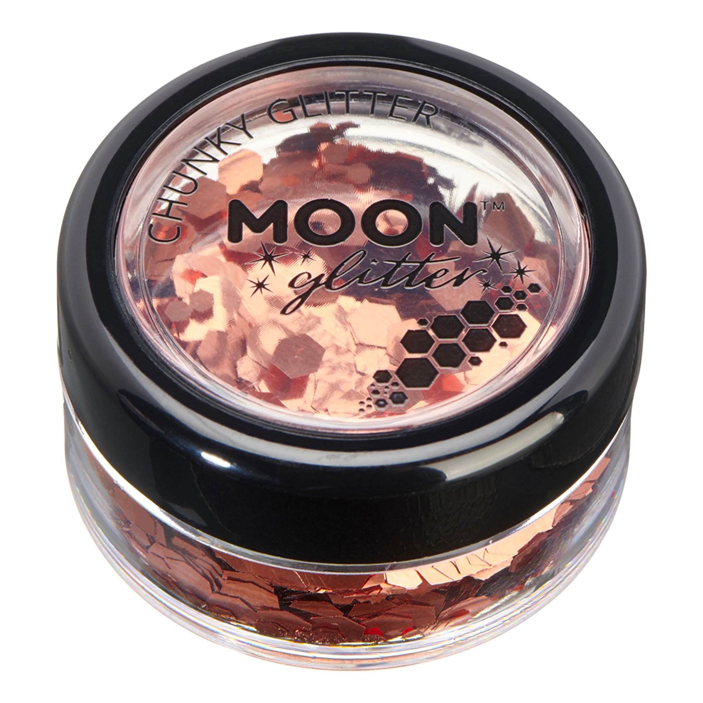 Läs mer om Moon Creations Classic Chunky Glitter - Koppar