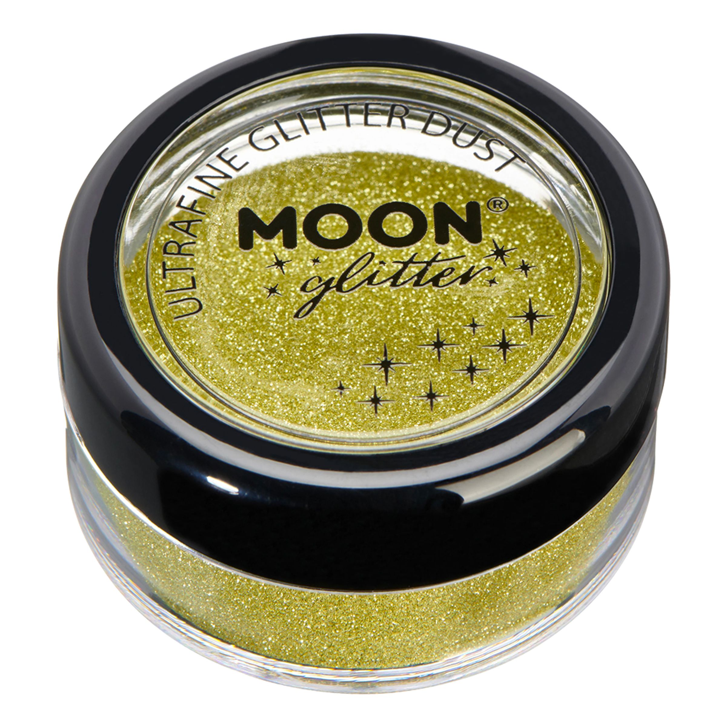 Moon Creations Classic Ultrafine Glitter Dust - Guld | Hem//Teman//Festteman//Blacklightfest | PartyOutlet