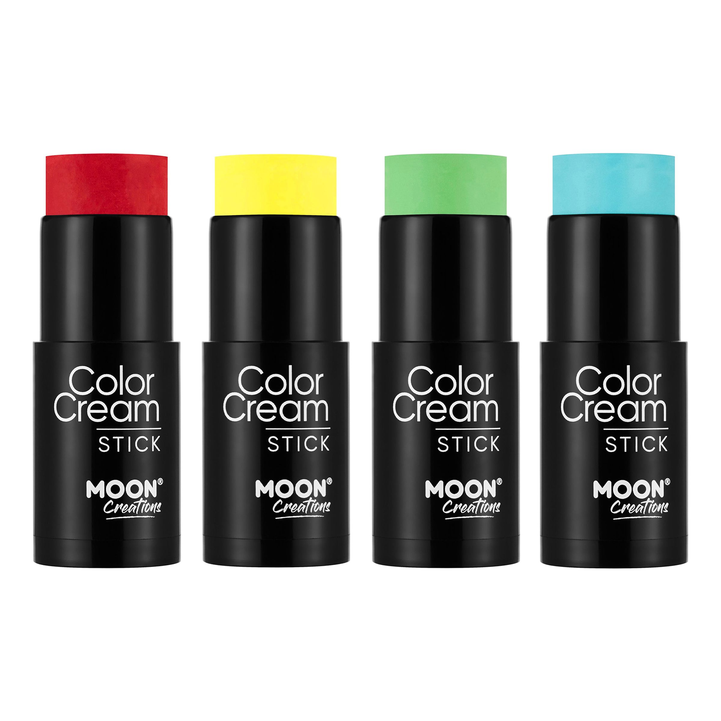 Moon Creations ColorCream Stick - Turquoise | Hem - Teman - Högtider - Halloween - Halloweensmink | Maskeradspecialisten