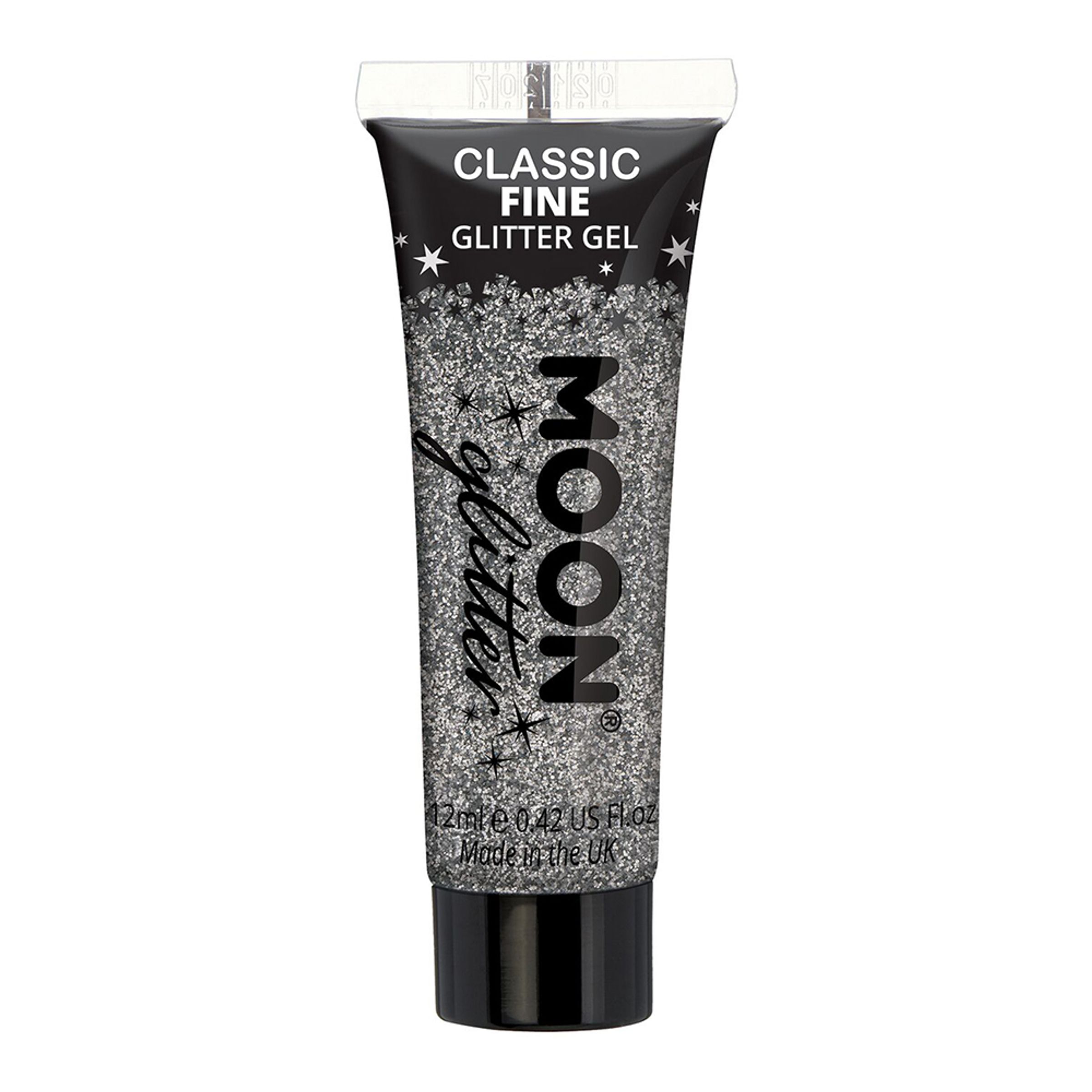 Moon Creations Fine Glitter Gel - Silver