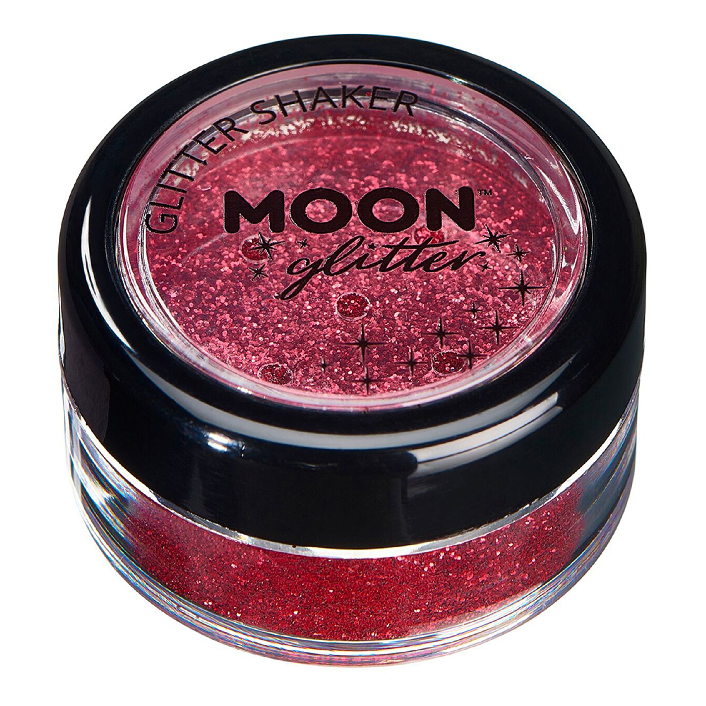 Moon Creations Classic Fine Glitter Shakers - Röd