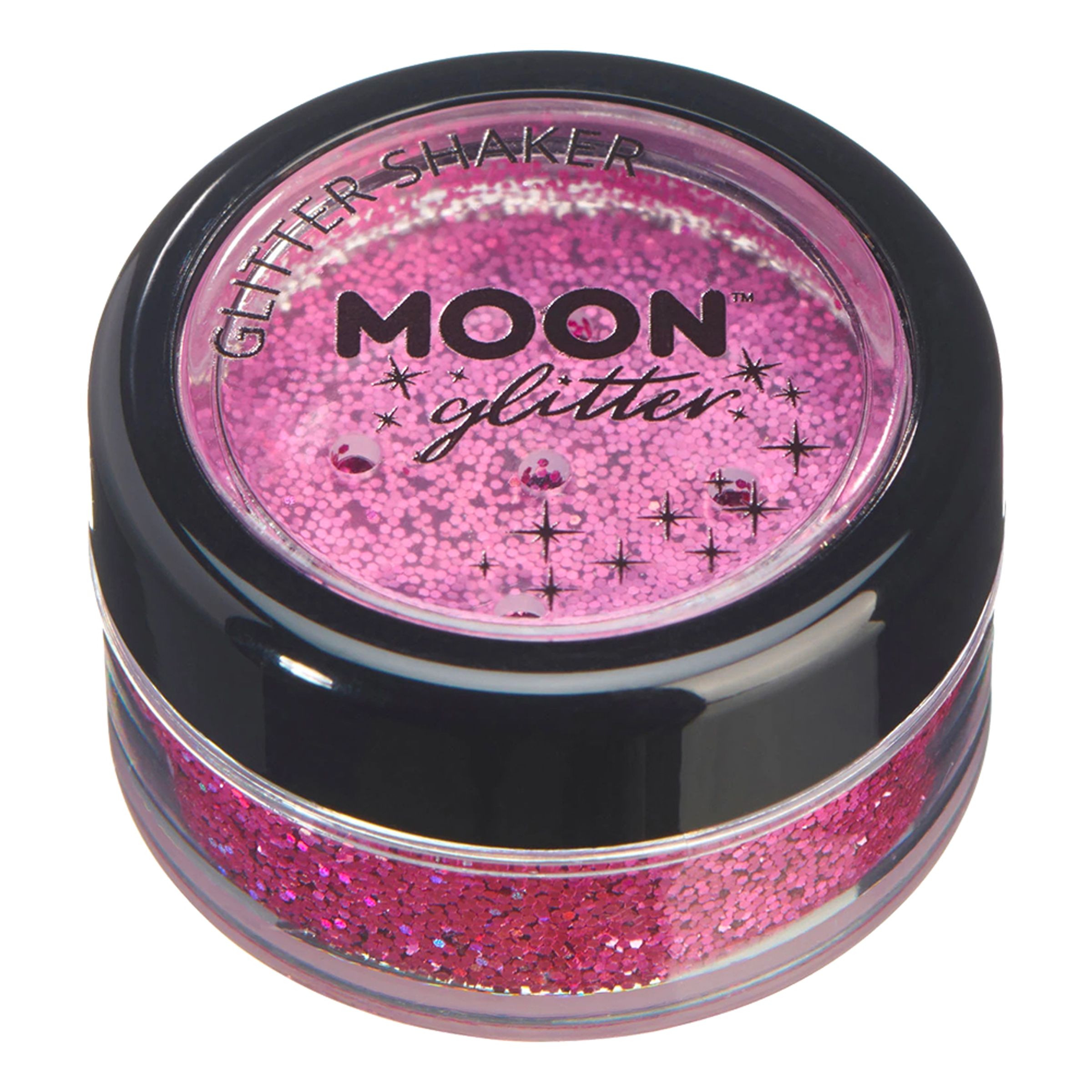 Läs mer om Moon Creations Glitter Holographic Glitter Shakers - Rosa
