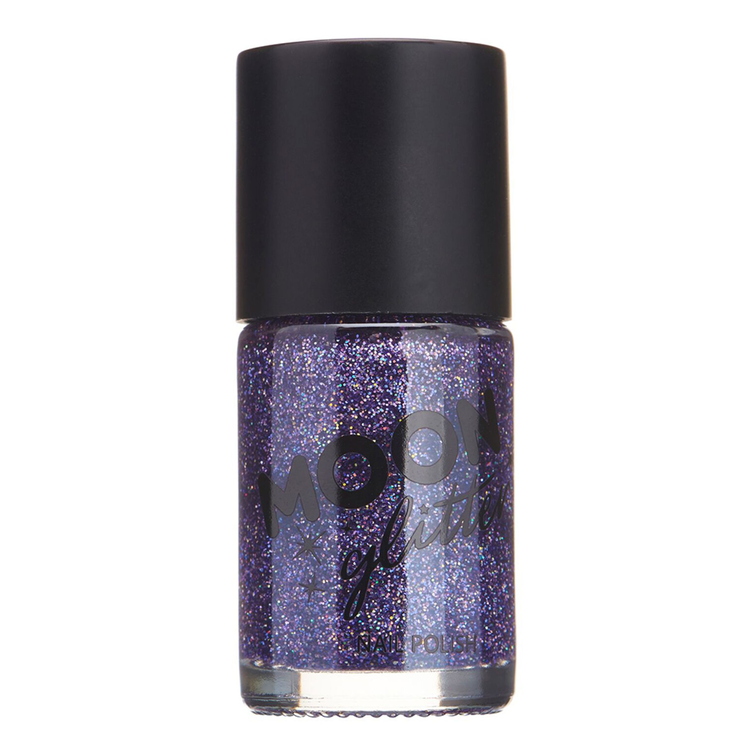 Läs mer om Moon Creations Glitter Nagellack - Lila