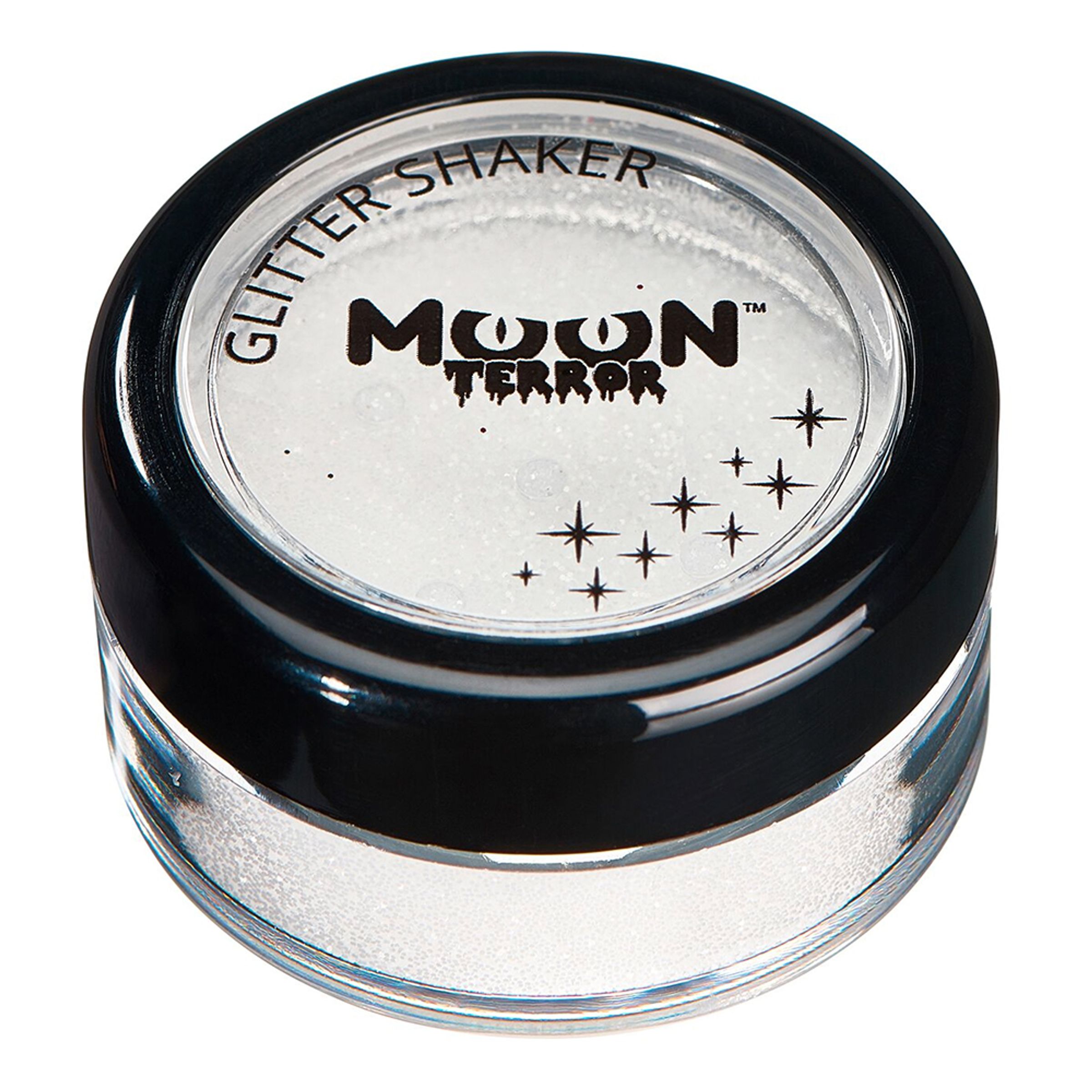 Läs mer om Moon Creations Halloween Glitter Shakers - Wicked White