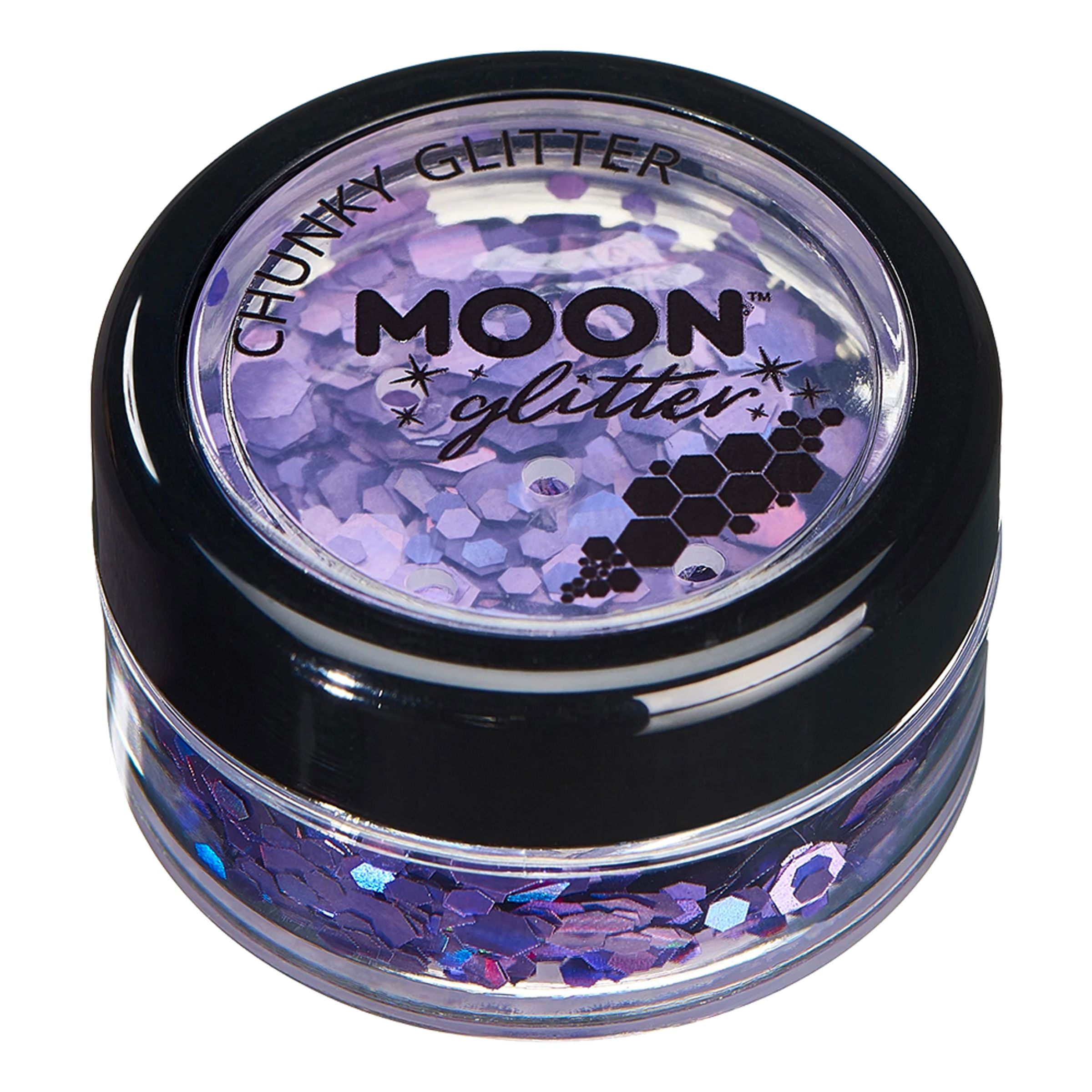 Moon Creations Holographic Chunky Glitter - Lila