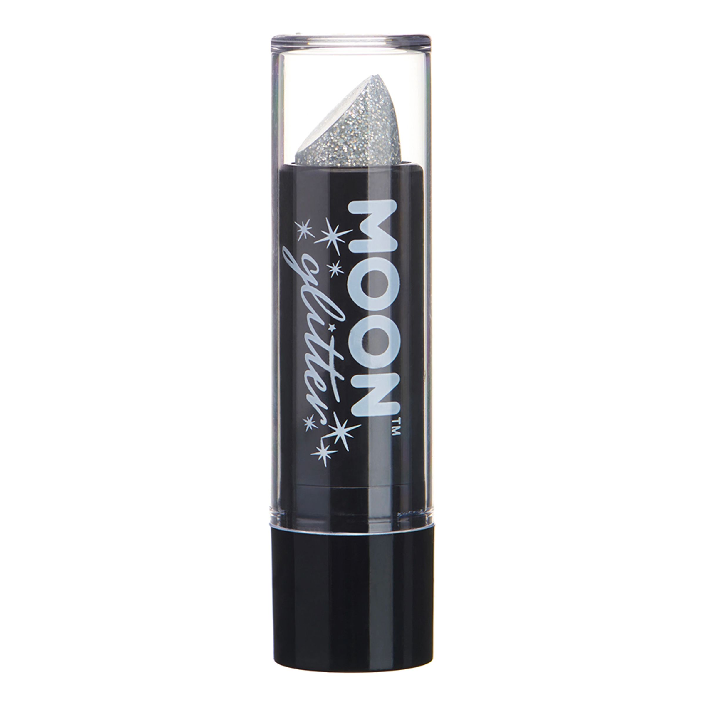 Moon Creations Holographic Glitter Lipstick - Silver