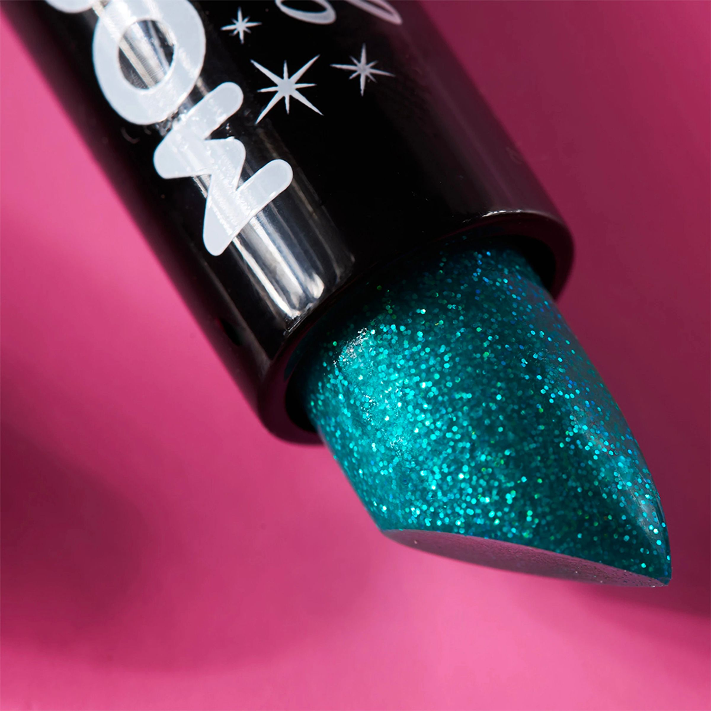 Moon Creations Iridescent Glitter Lipstick - Grön