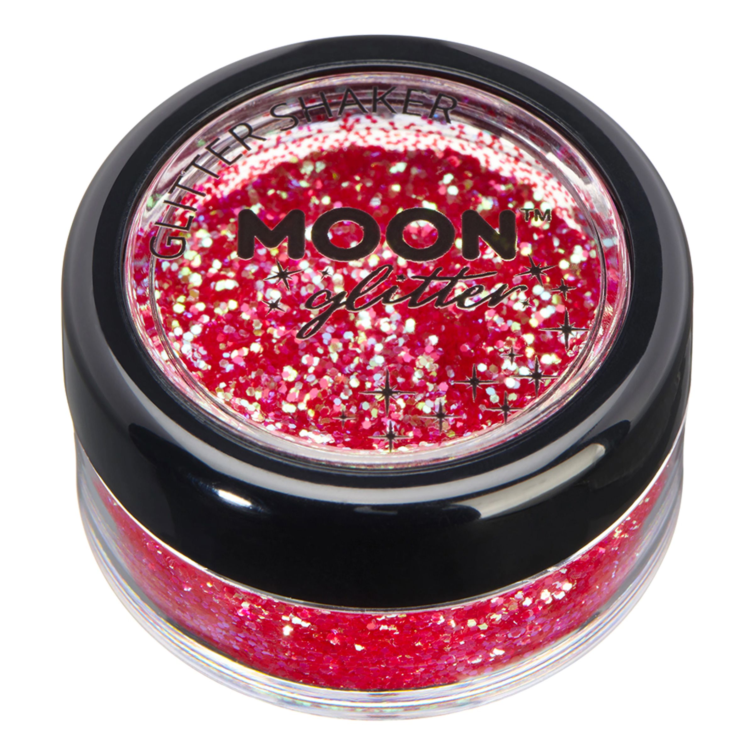 Läs mer om Moon Creations Iridescent Glitter Shakers - Cherry