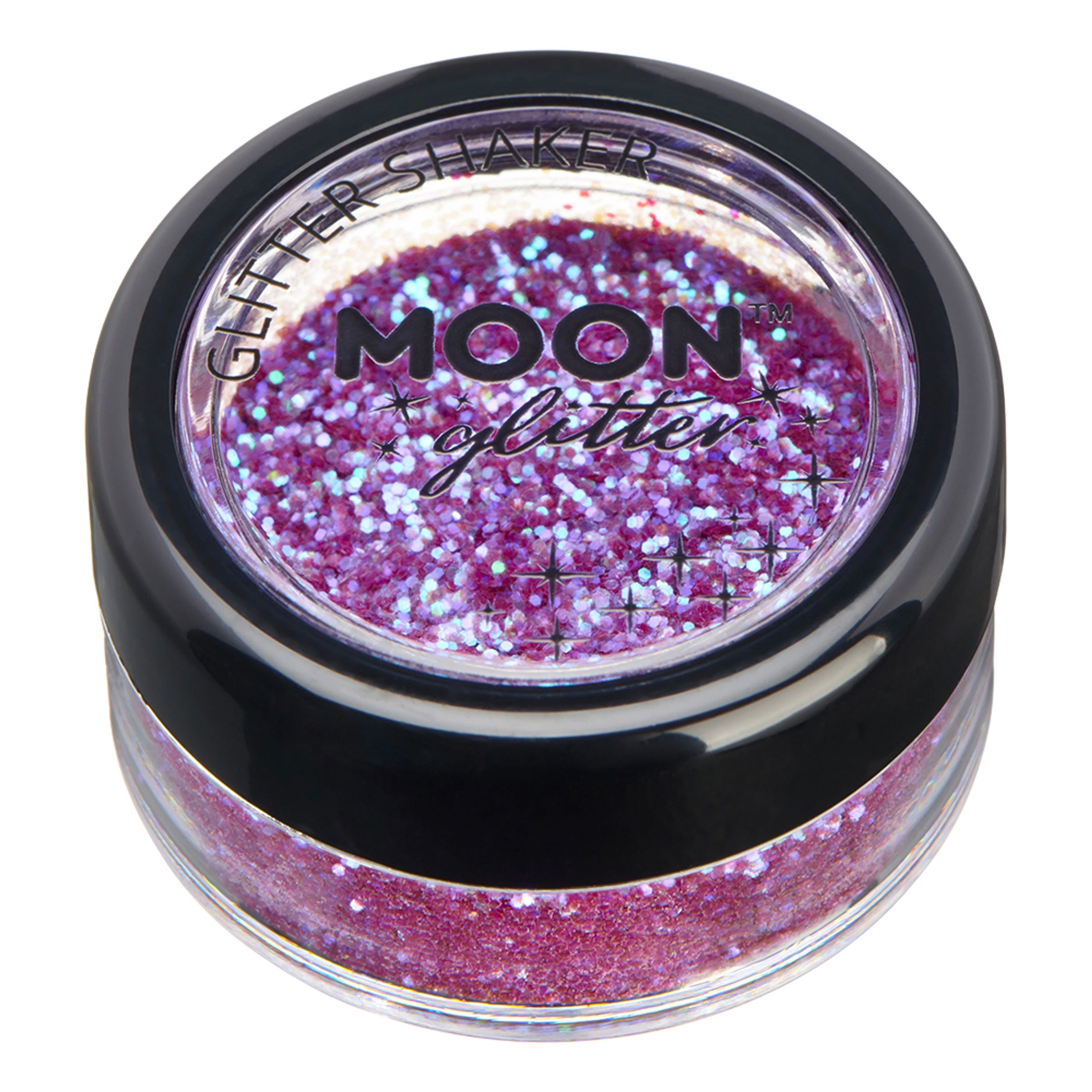 Läs mer om Moon Creations Iridescent Glitter Shakers - Lila