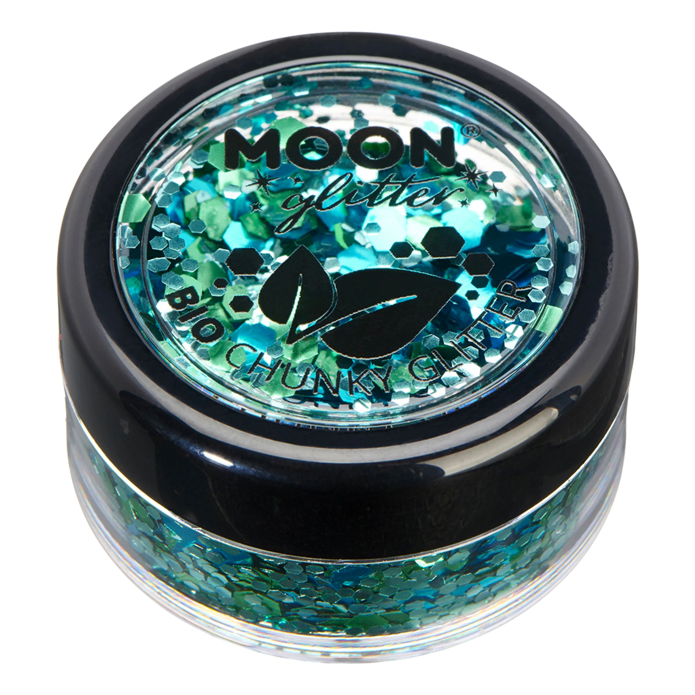 Läs mer om Moon Creations Mystic Bio Chunky Glitter - Aquarium