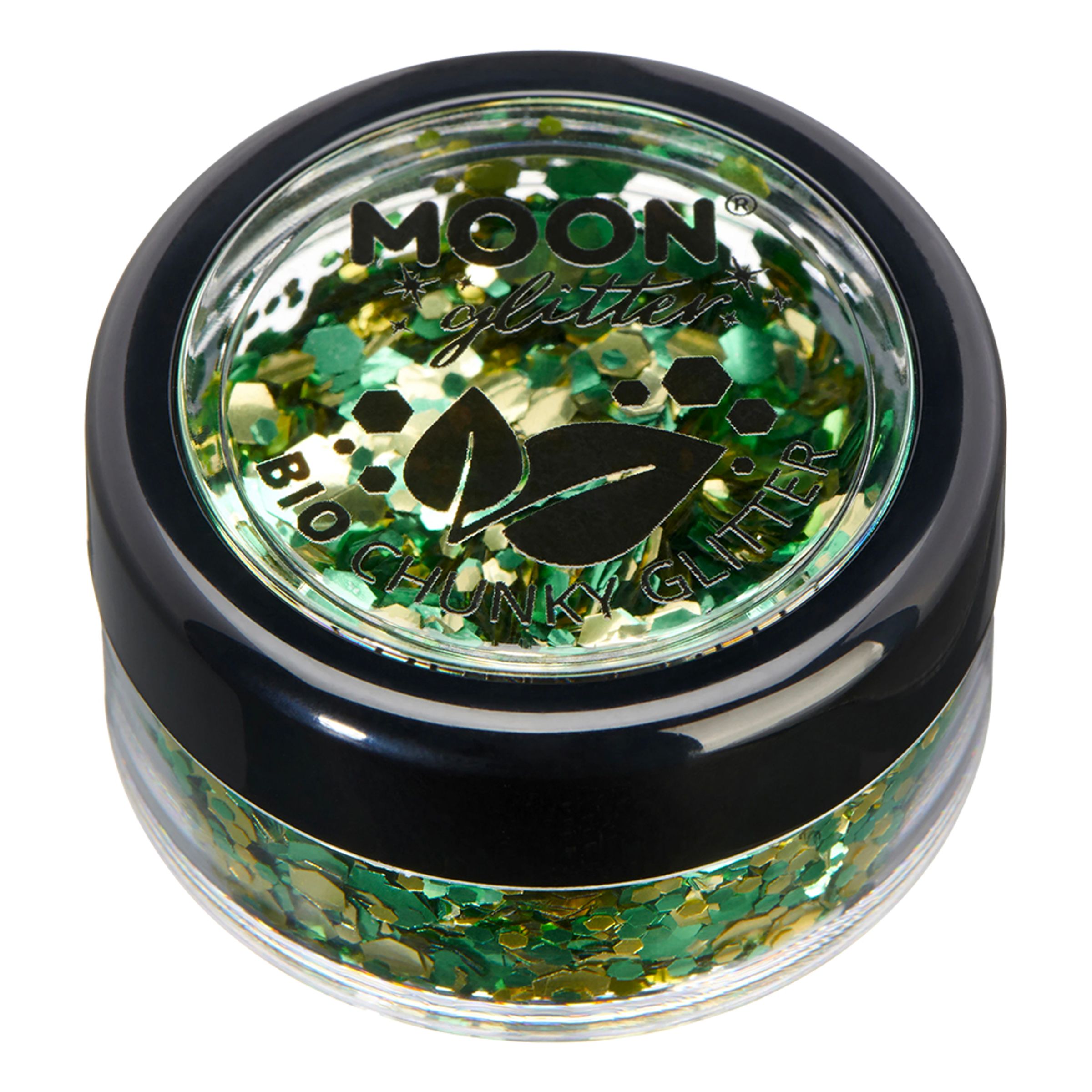 Läs mer om Moon Creations Mystic Bio Chunky Glitter - Shamrock