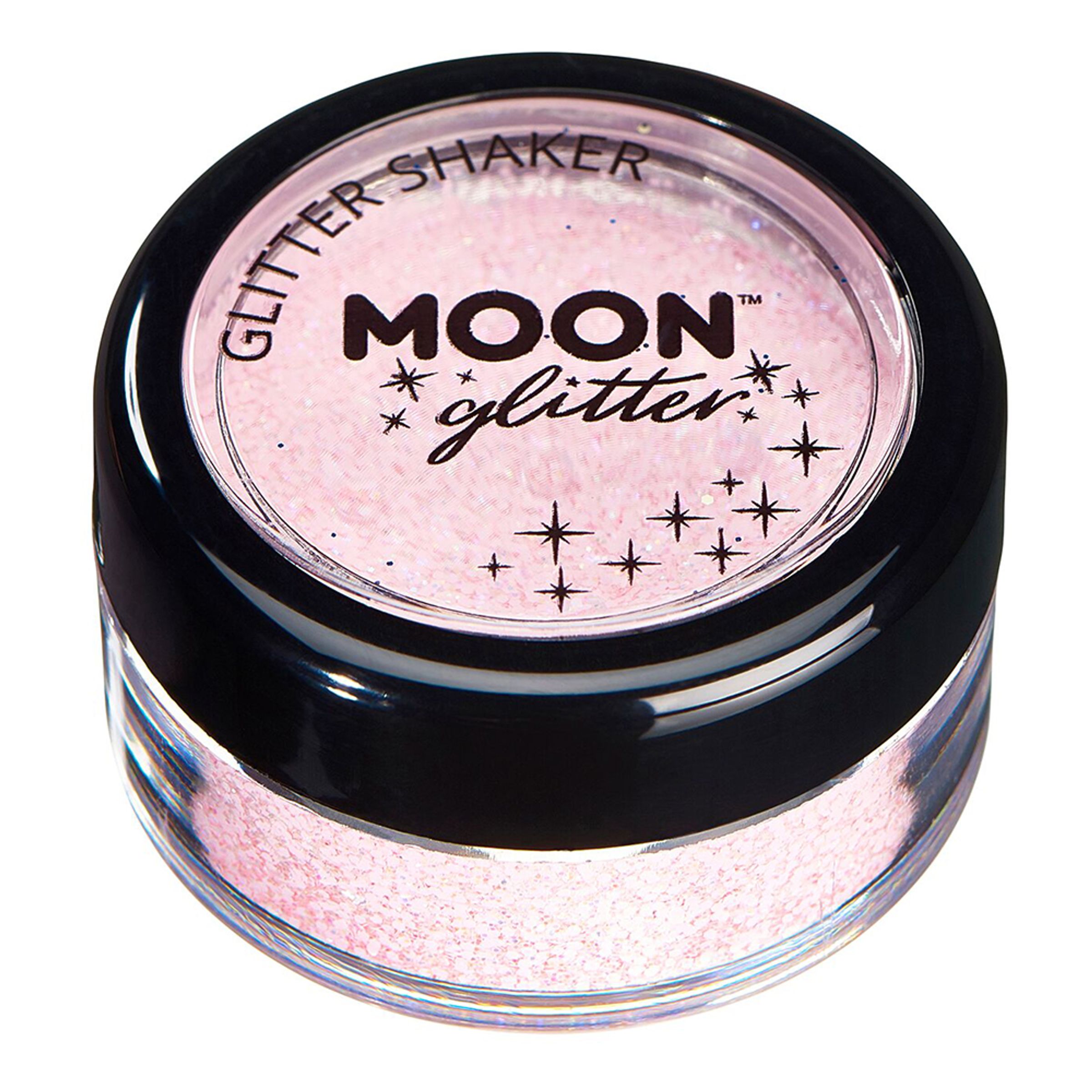 Läs mer om Moon Creations Pastel Glitter Shaker - Rosa