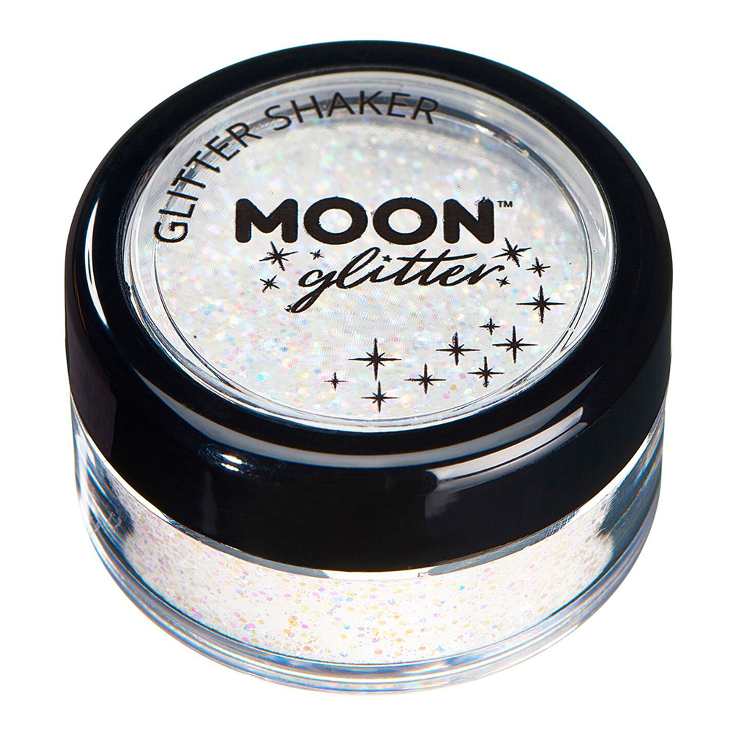 Moon Creations Pastel Glitter Shaker - Vit