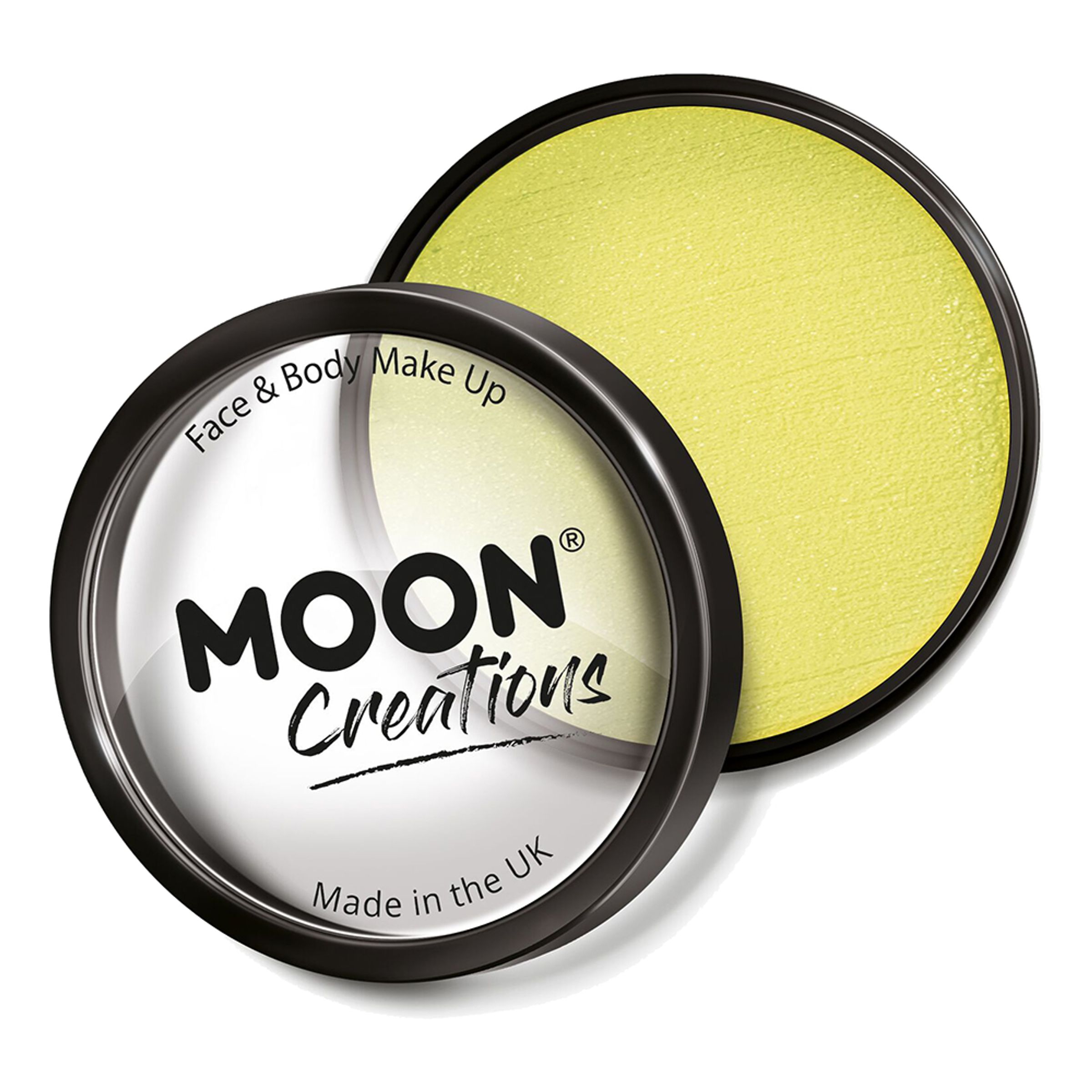 Läs mer om Moon Creations Pro Ansikts- & Kroppsfärg - Ljusgul