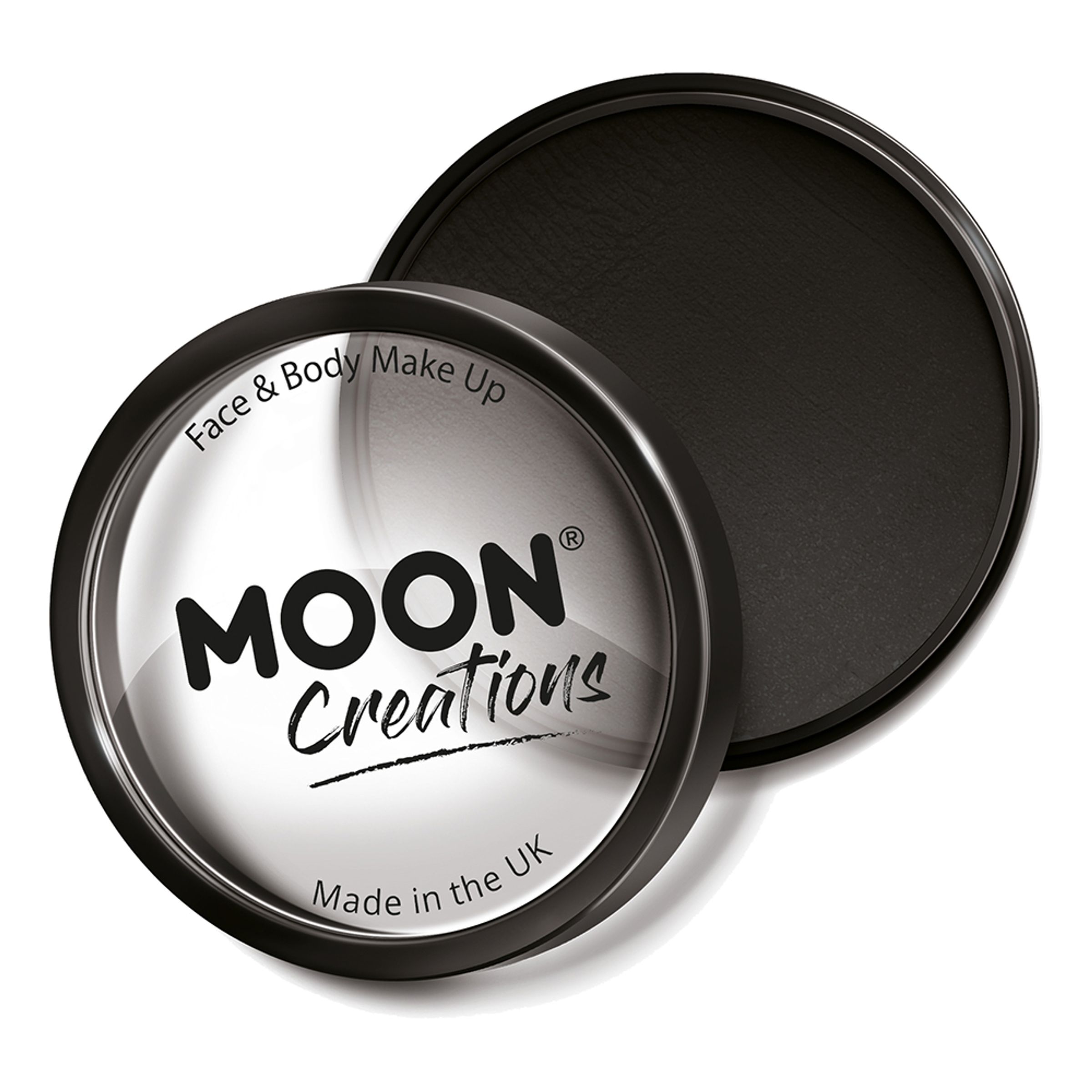 Moon Creations Pro Ansikts- & Kroppsfärg - Svart | Hem//Teman//Högtider//Student | PartyOutlet