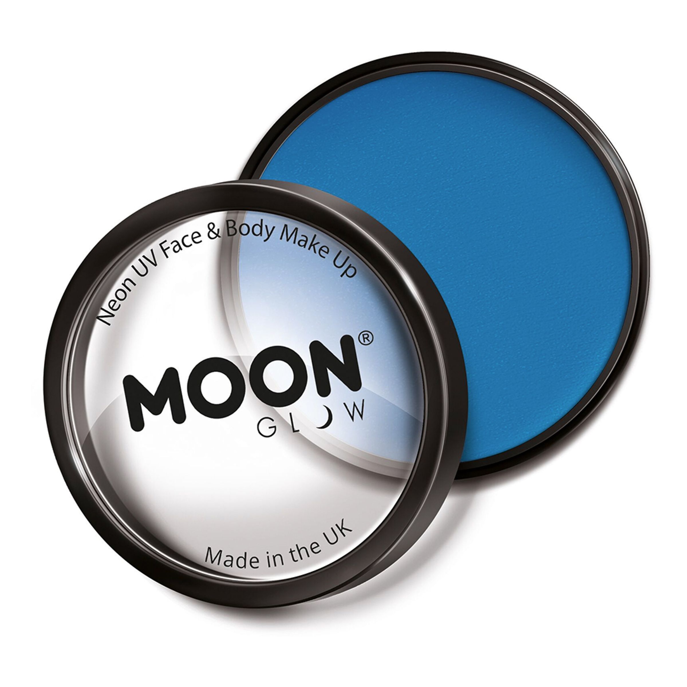 Läs mer om Moon Creations Pro UV Neon Ansikts- & Kroppsfärg - Blå