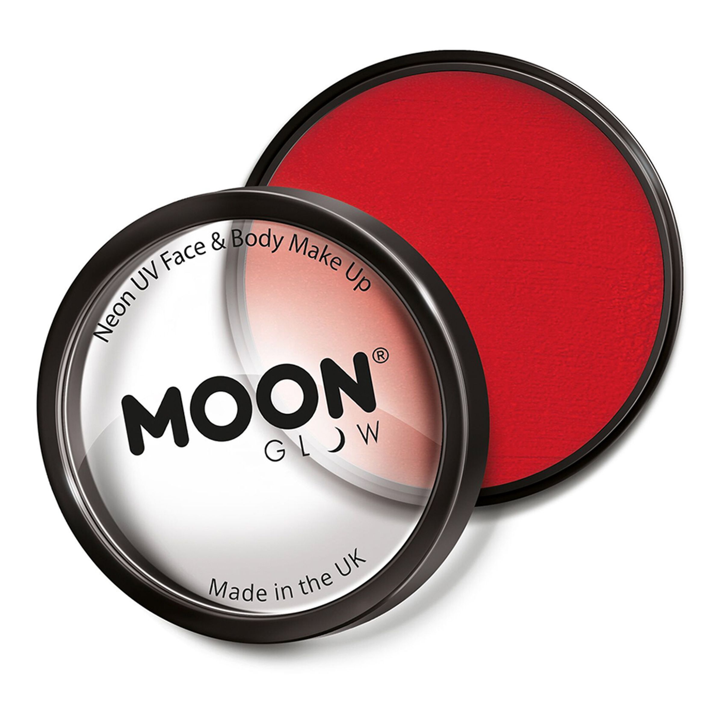 Moon Creations Pro UV Neon Ansikts- & Kroppsfärg - Röd | Hem//Teman//Evenemang//Festival | PartyOutlet