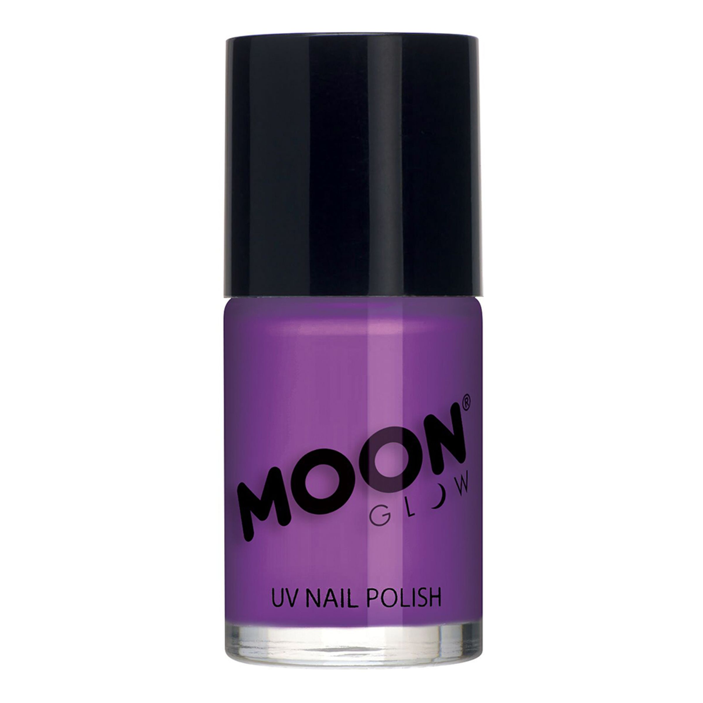Läs mer om Moon Creations UV Neon Nagellack - Mörklila