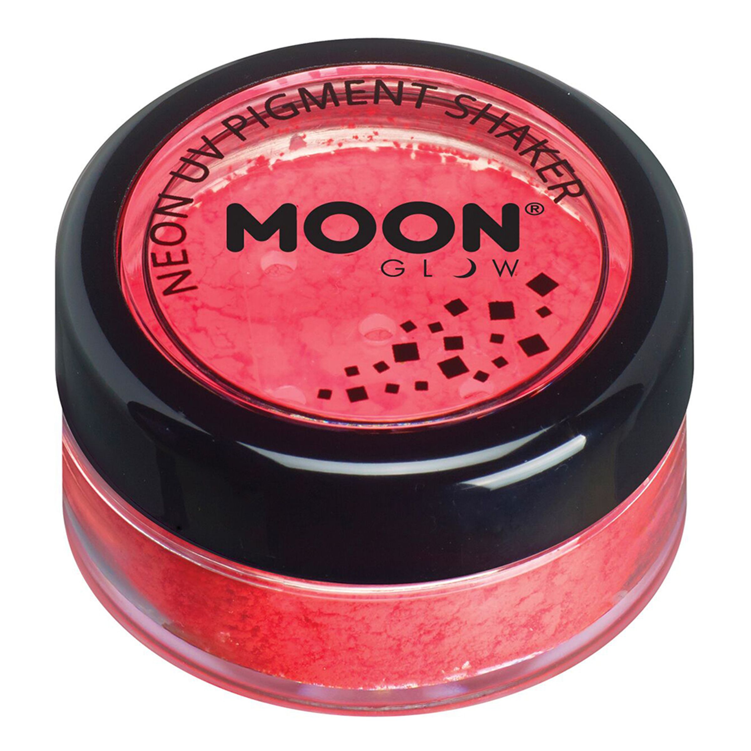 Läs mer om Moon Creations UV Neon Pigment Shaker - Röd