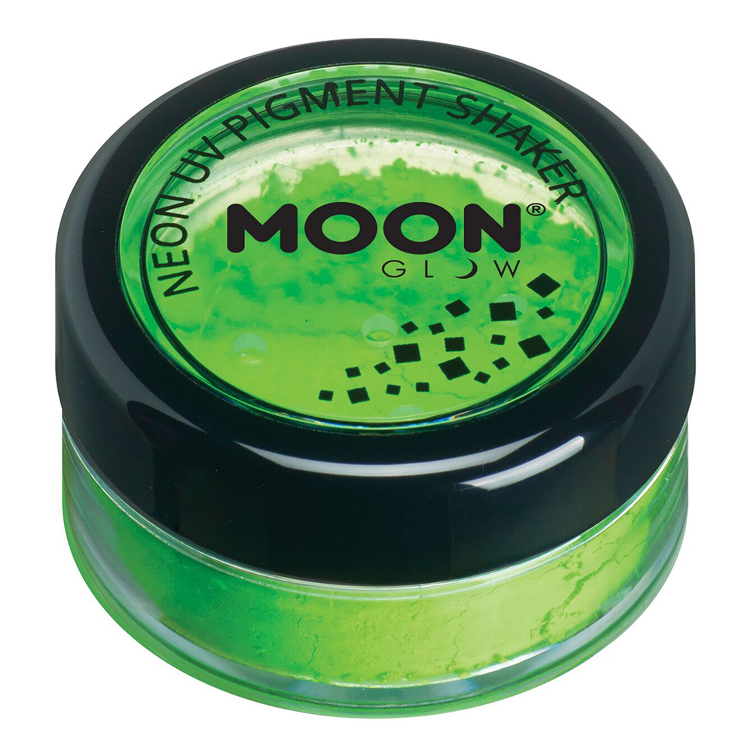 Läs mer om Moon Creations UV Neon Pigment Shaker - Grön