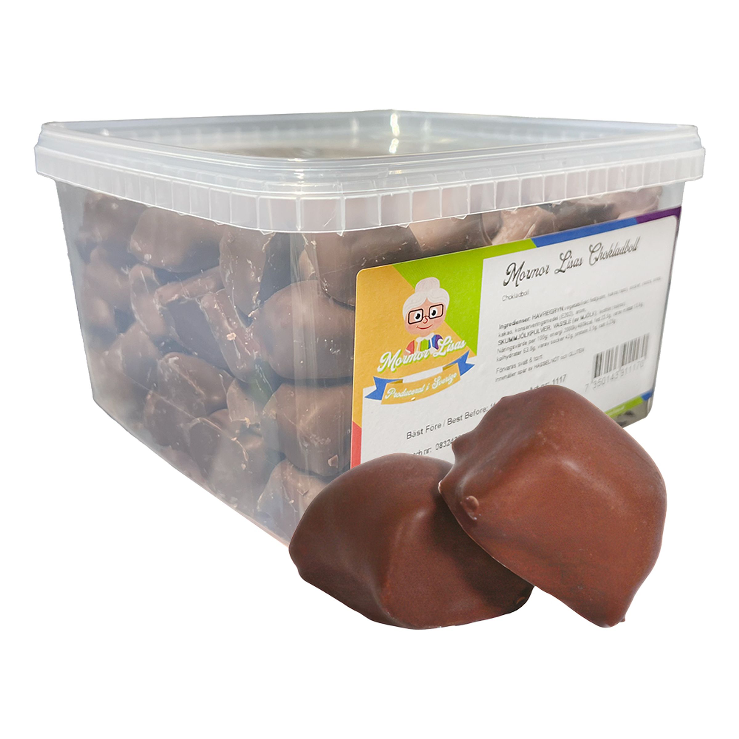 Mormor Lisas Chokladboll Storpack - 2 kg