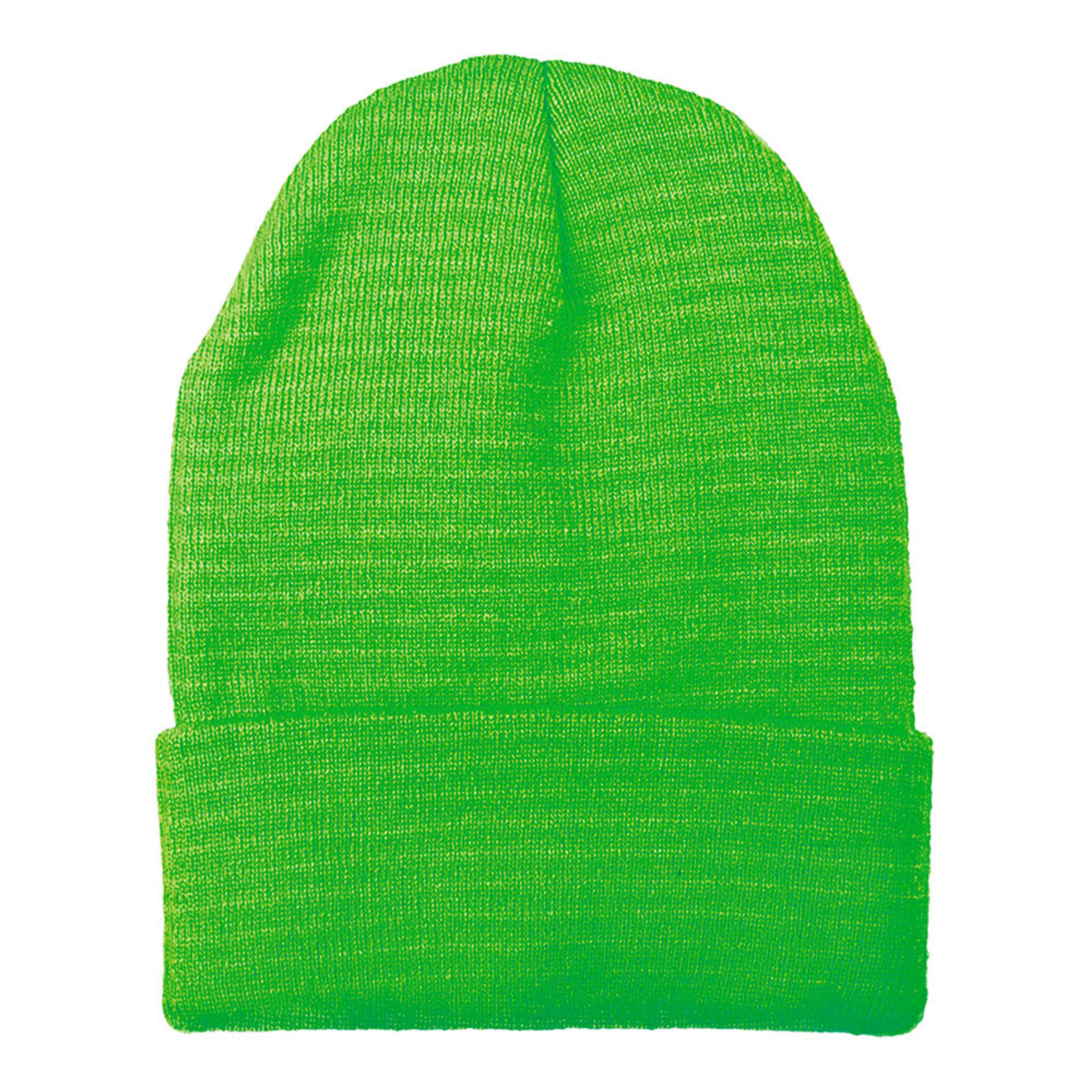Läs mer om Mössa Neongrön - One size