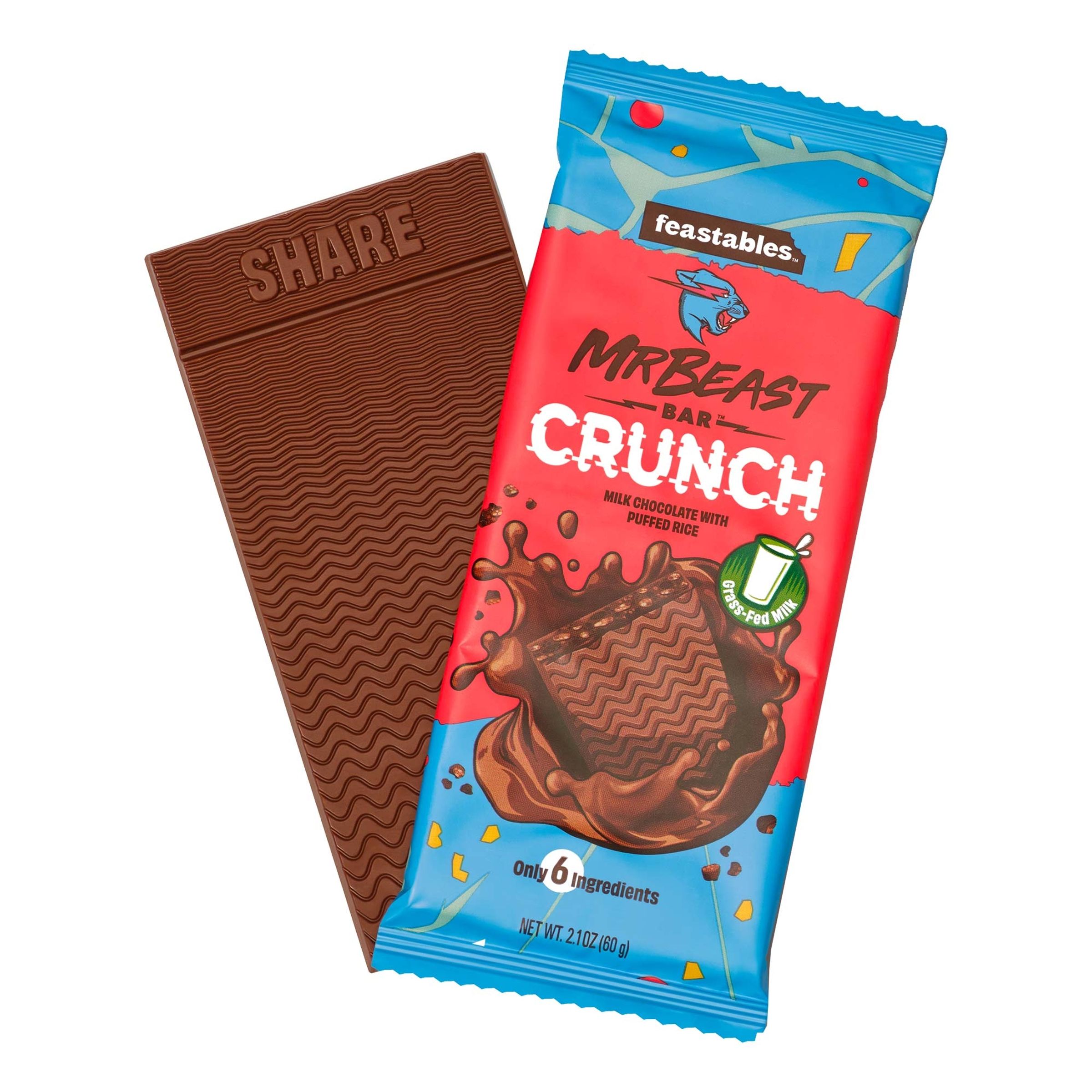 Mr Beast Crunch Chokladkaka - 60 gram