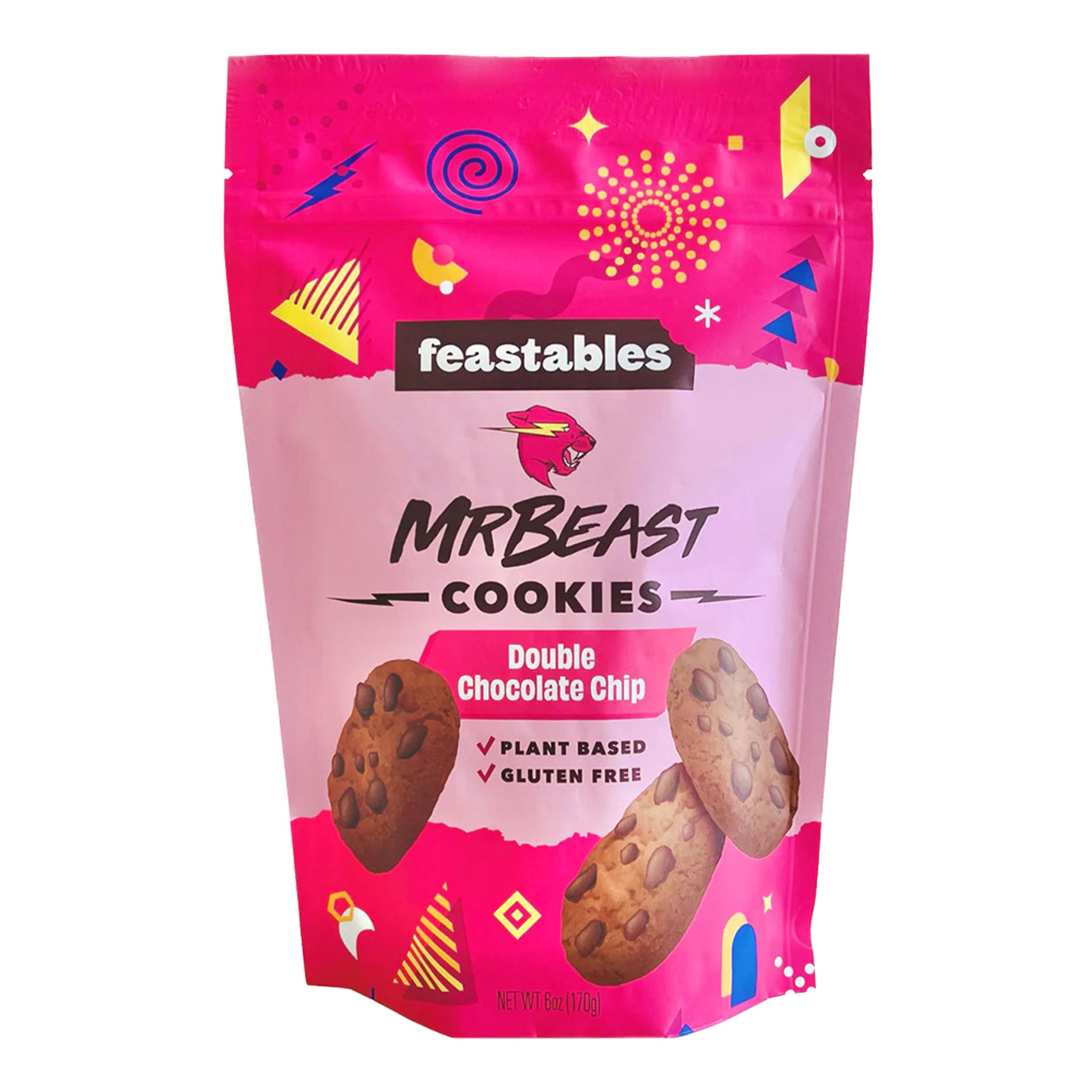 Mr Beast Double Chocolate Chip Cookies - 170 gram