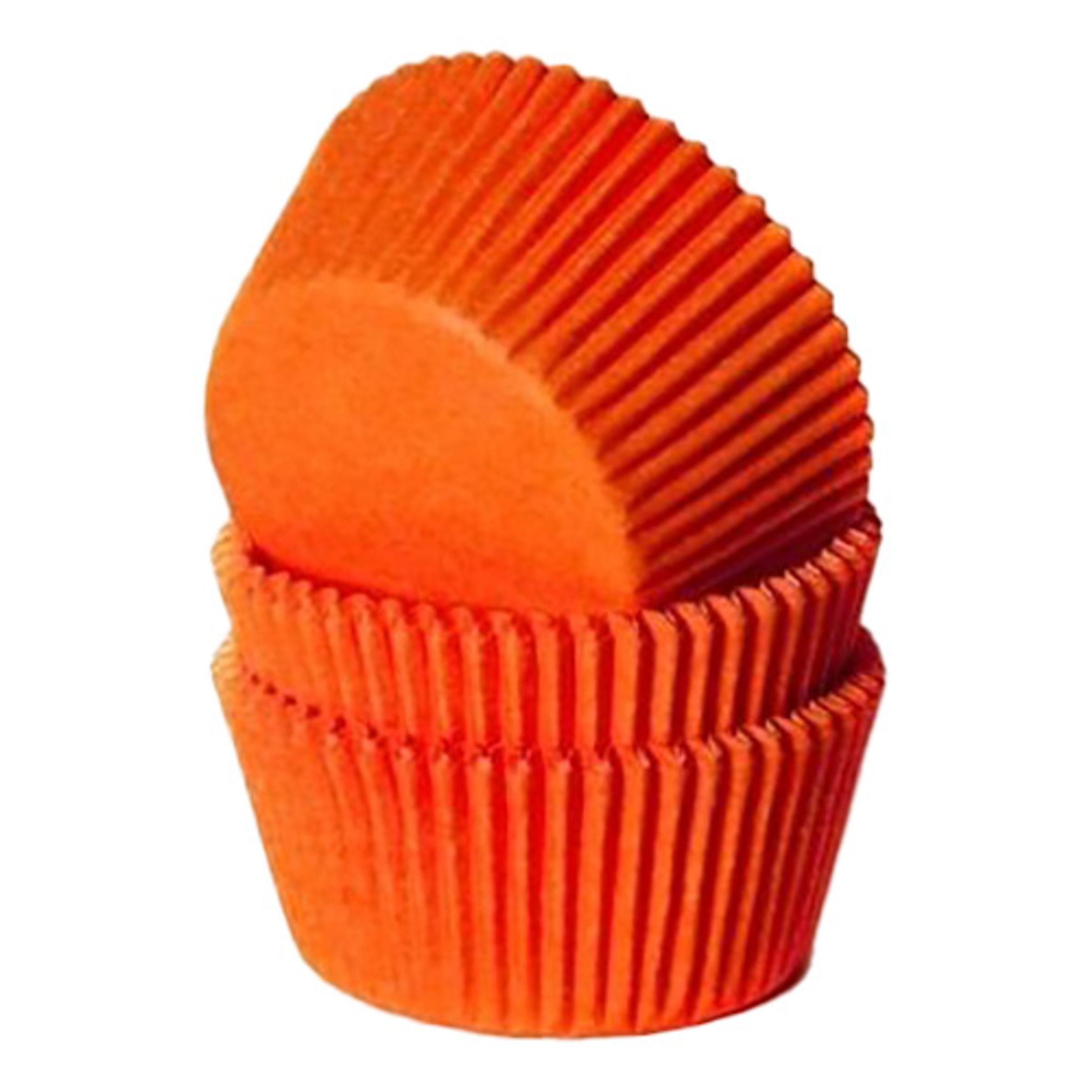Läs mer om Muffinsformar Orange - 50-pack