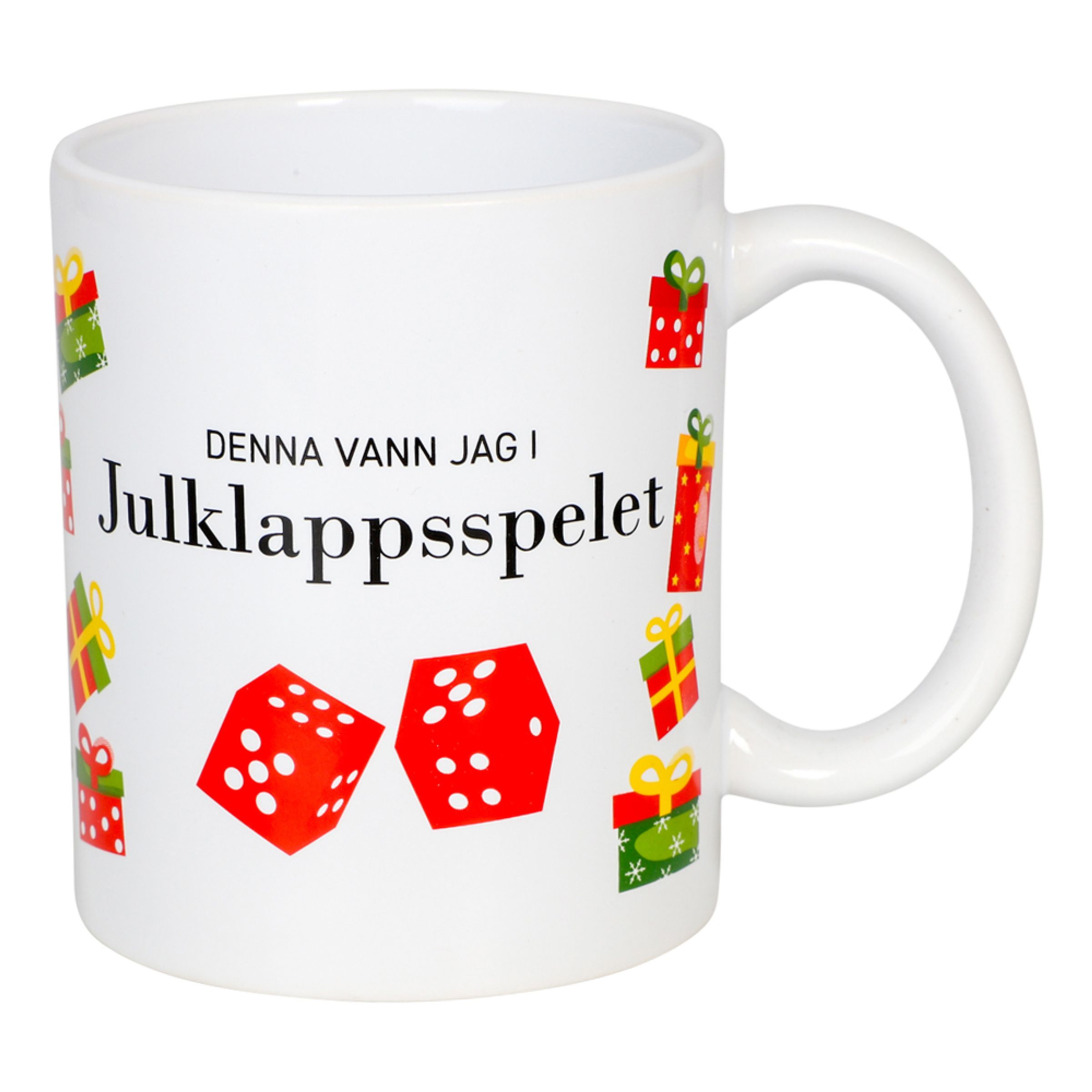 Mugg Denna Vann Jag I Julklappsspelet | Hem - Roliga Prylar - Hem & Hushåll - Muggar | Party Outlet