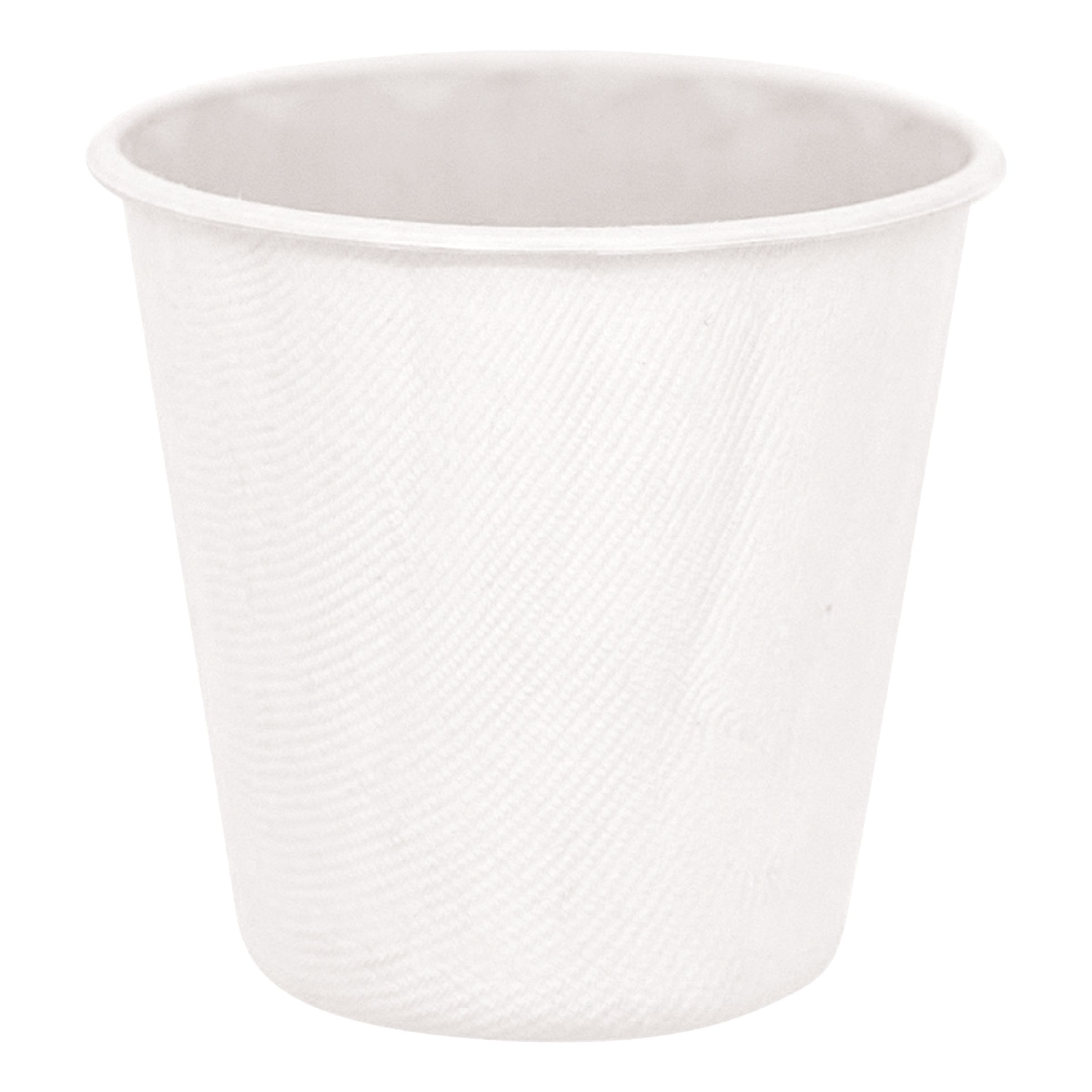 Muggar Vert Decor Vit - 6-pack | Hem - Festartiklar - Dukning - Engångsmuggar & Glas | Maskeradspecialisten