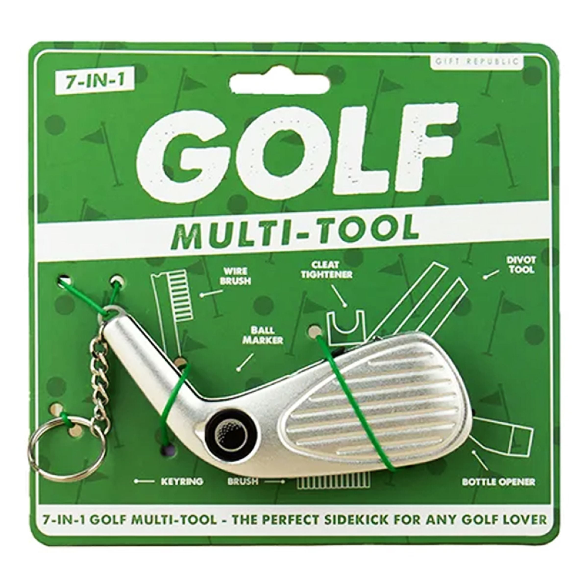 Multiverktyg Golf | Hem - Roliga Prylar - Accessoarer - Nyckelringar & Nyckelband | Pryloteket