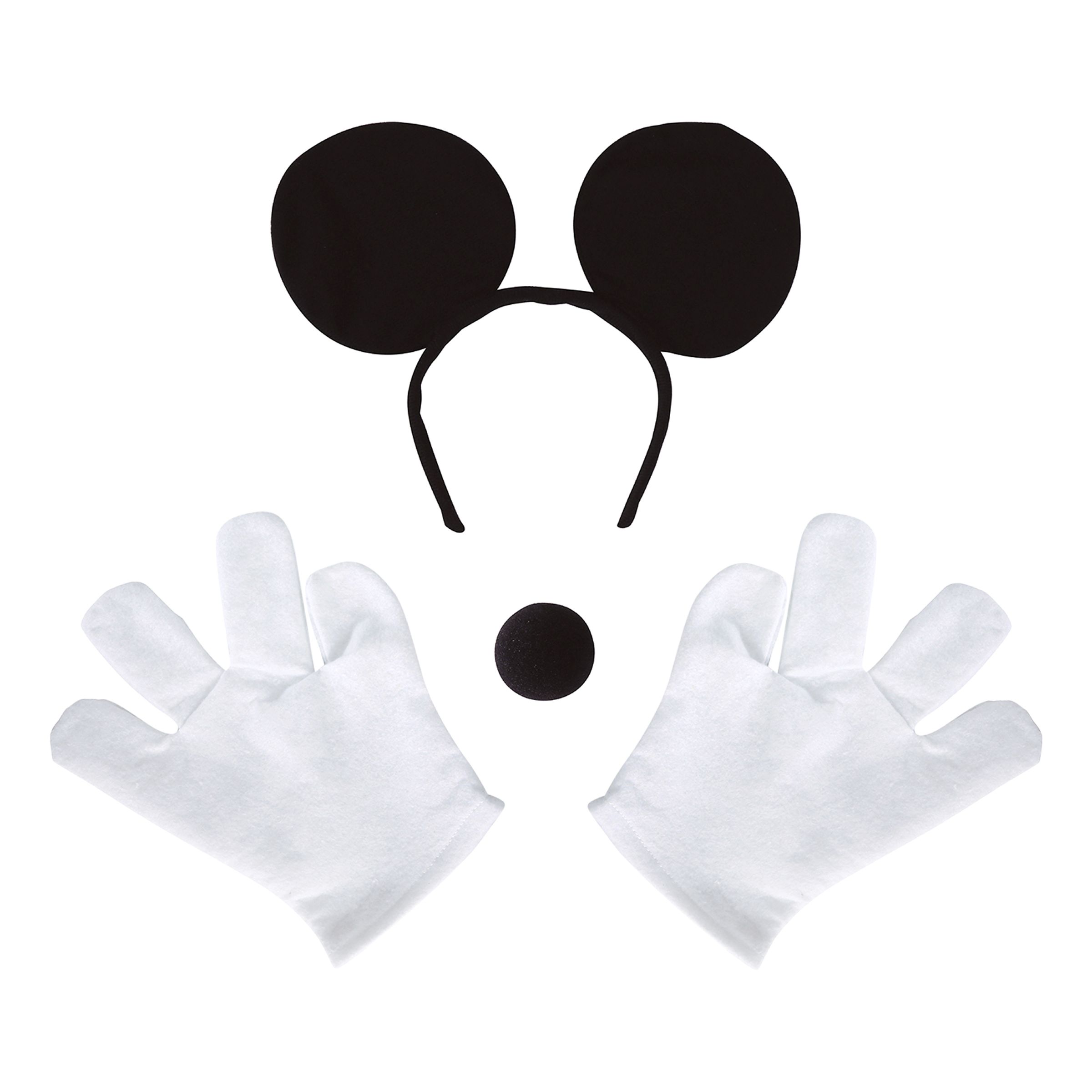 Mus Tillbehörskit - One size | Hem - Maskerad - Tillbehör - Maskeradaccessoarer | Maskeradspecialisten